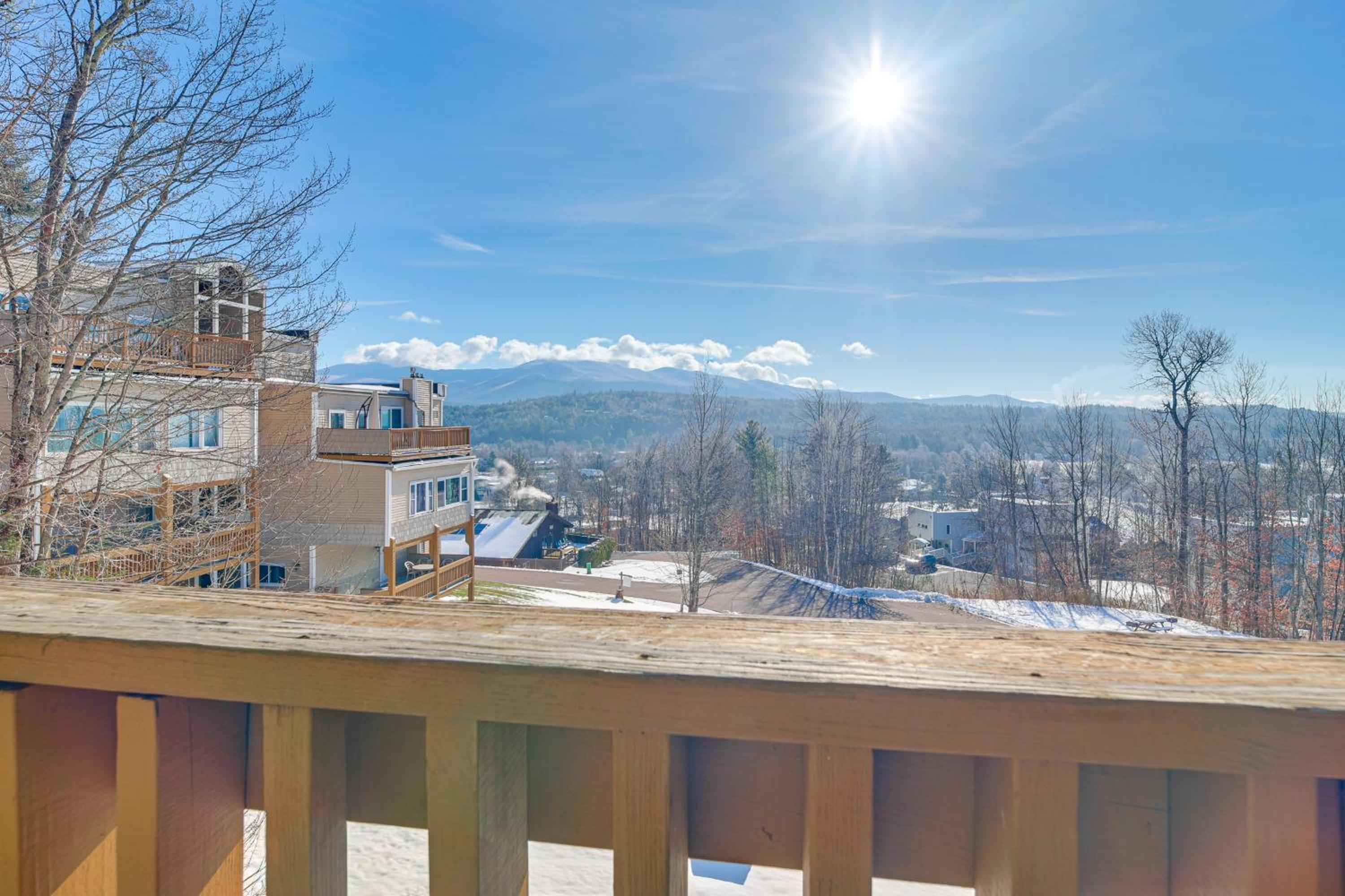 Walk to Ski Shuttle! Mountainside Resort Condo