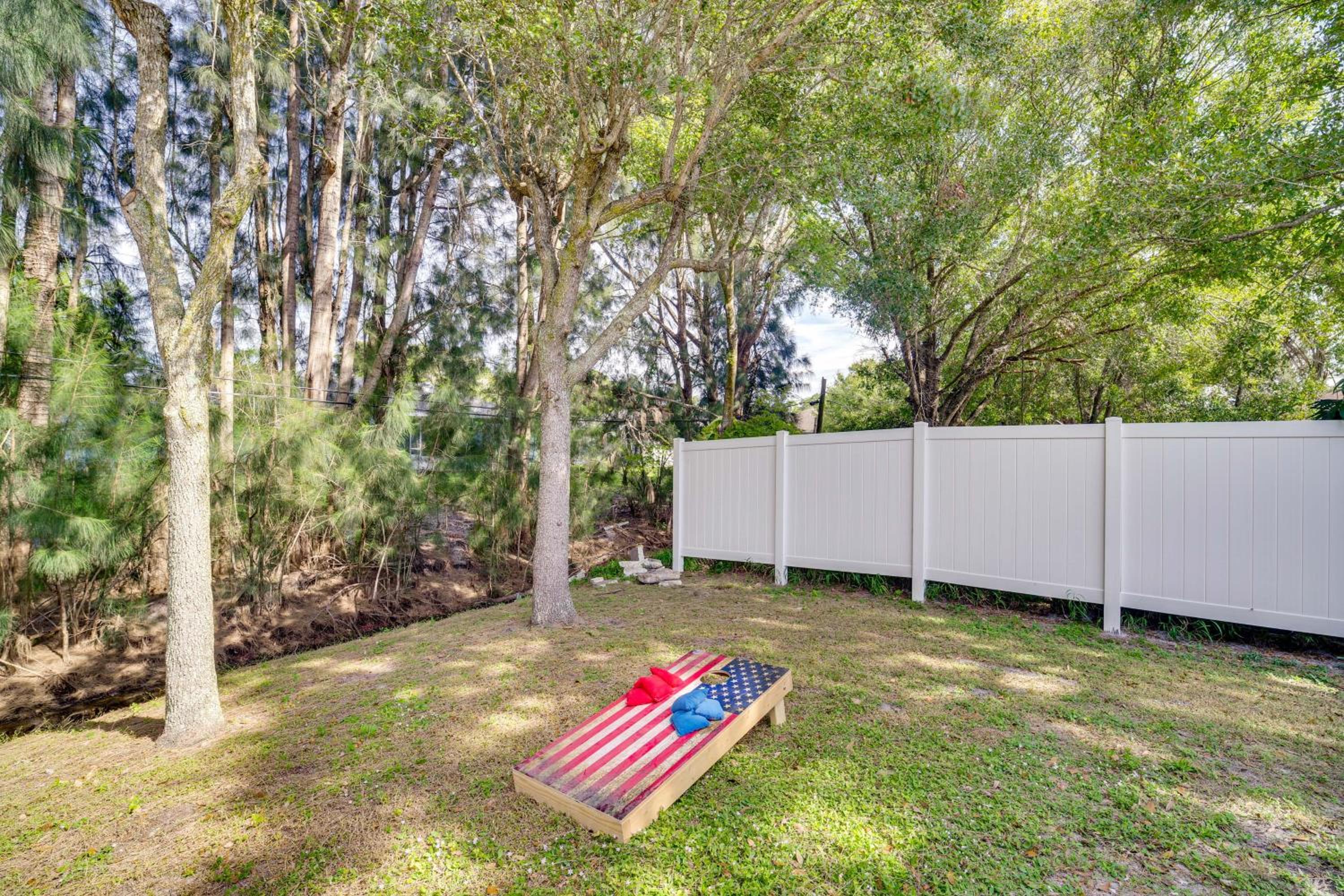 Spacious Home with Yard 8 Mi to Wabasso Beach