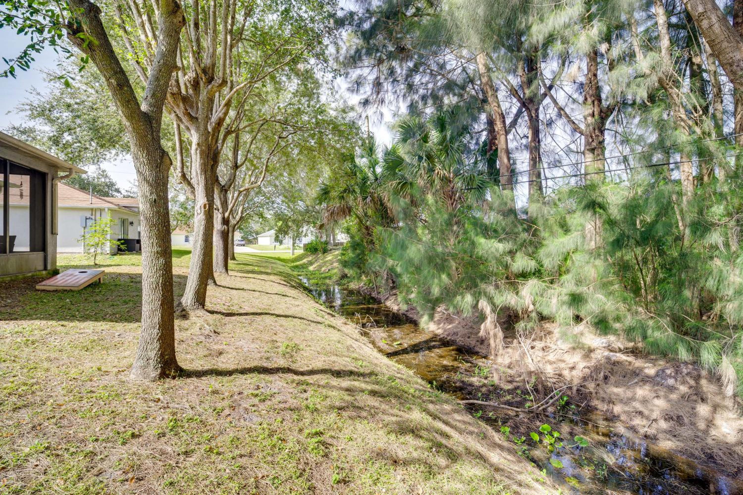Spacious Home with Yard 8 Mi to Wabasso Beach