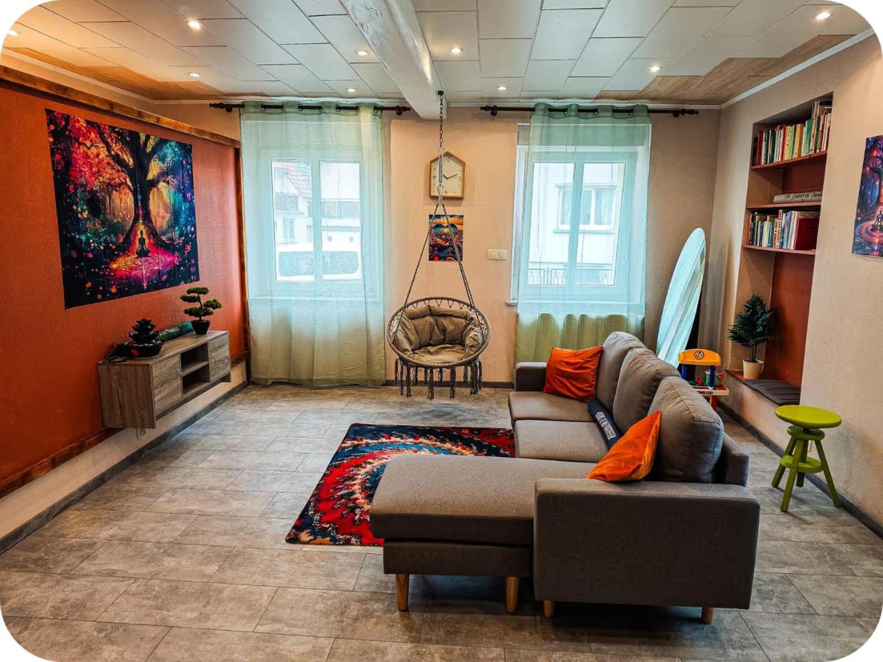 Appartement agréable et atypique, wifi, terrasse, jardin