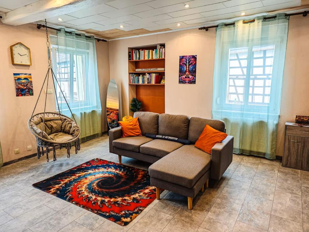 Appartement agréable et atypique, wifi, terrasse, jardin