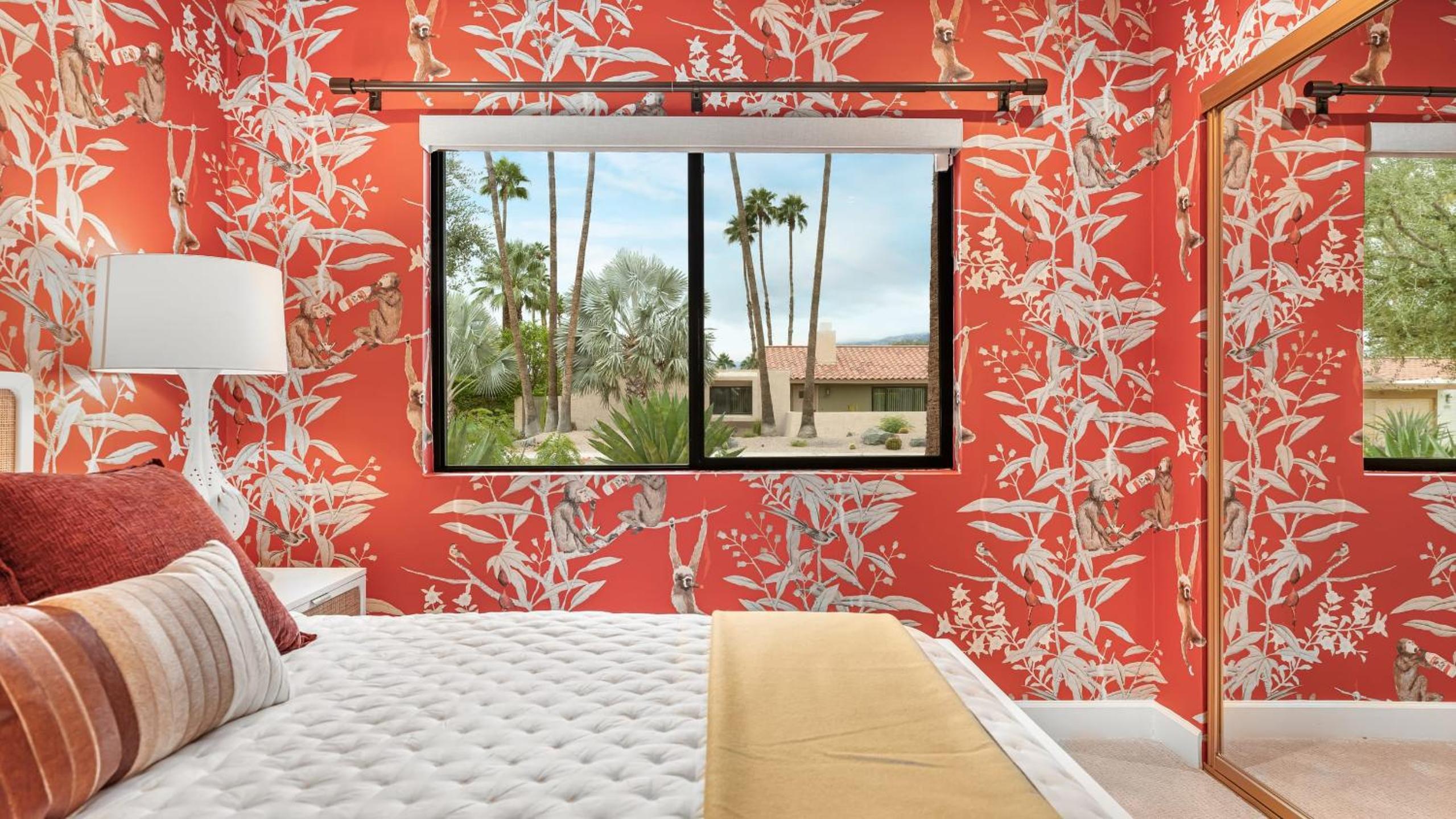 Design-forward Palm Springs home w saltwater pool lush yard multiple outdoor dining areas Casa Papagayo by AvantStay