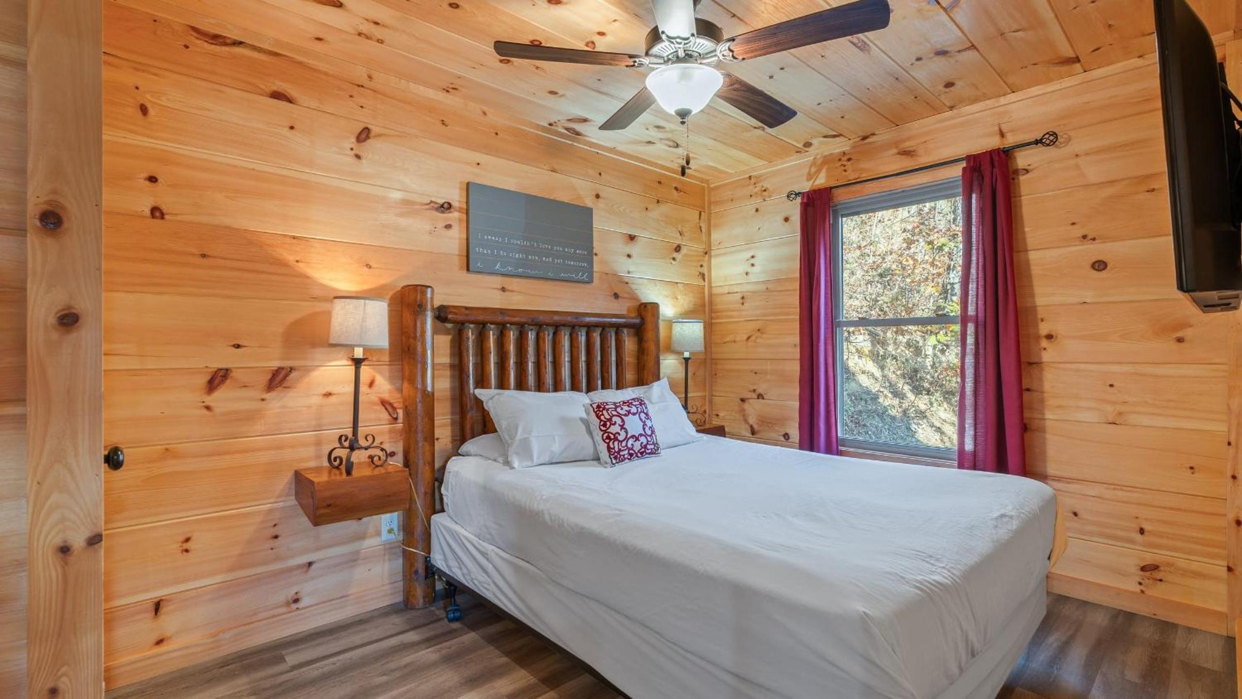 Hot Tub Game Loft Open Living Minutes to Downtown Gatlinburg Whisper Cabin by AvantStay