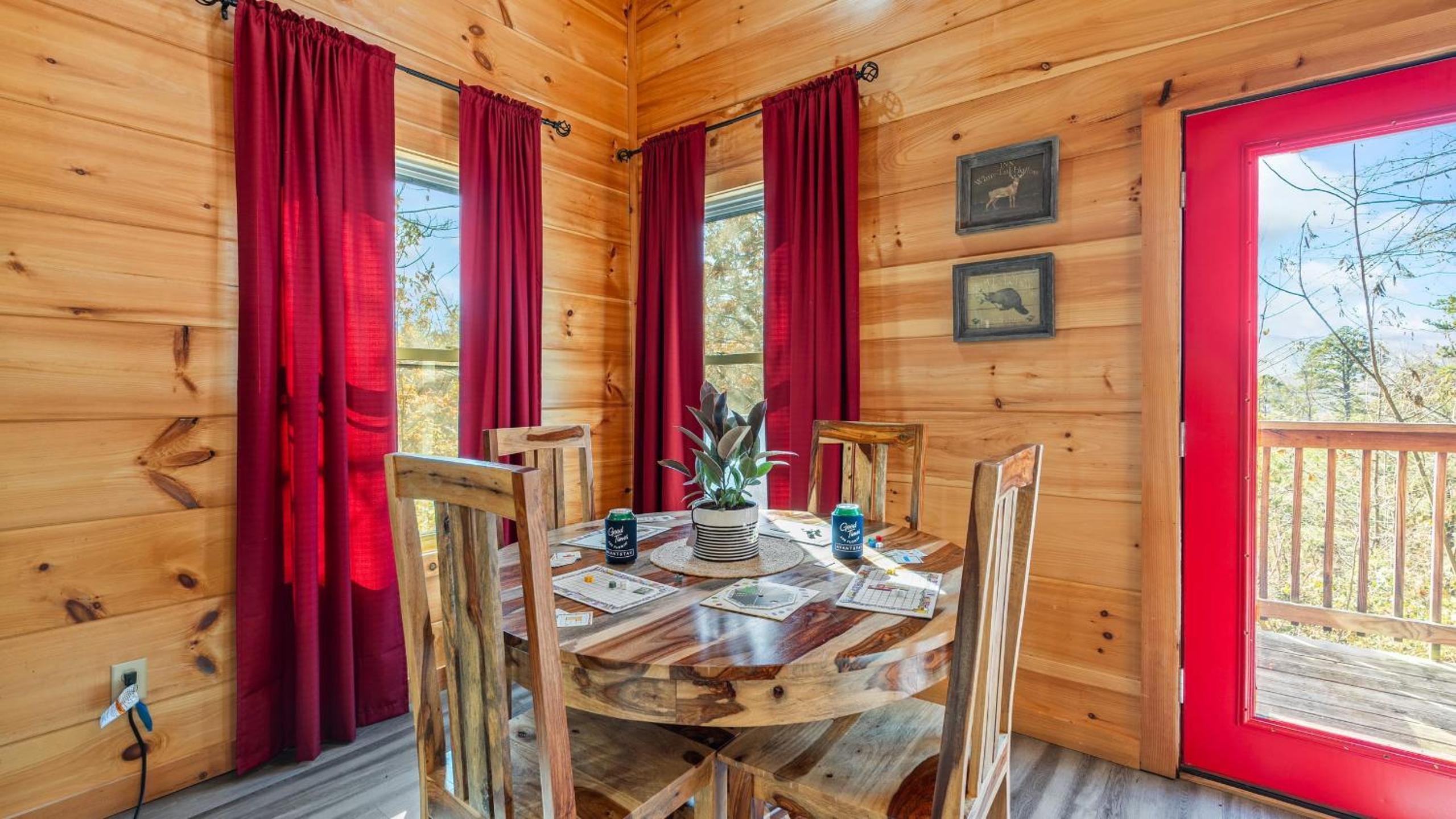 Hot Tub Game Loft Open Living Minutes to Downtown Gatlinburg Whisper Cabin by AvantStay