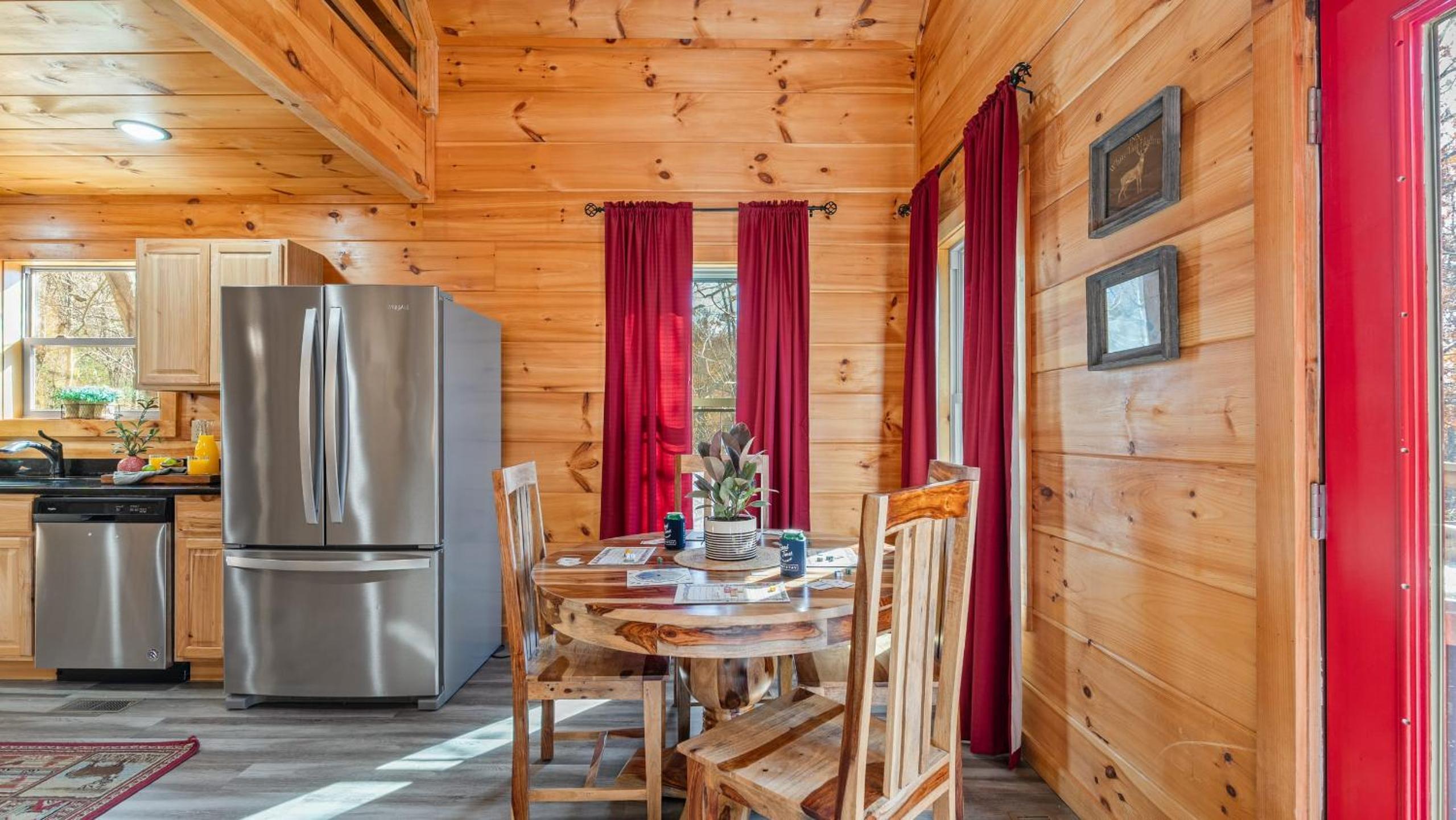 Hot Tub Game Loft Open Living Minutes to Downtown Gatlinburg Whisper Cabin by AvantStay