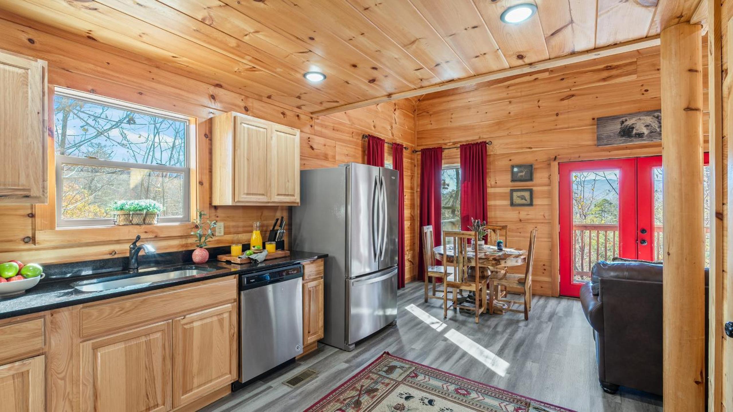 Hot Tub Game Loft Open Living Minutes to Downtown Gatlinburg Whisper Cabin by AvantStay