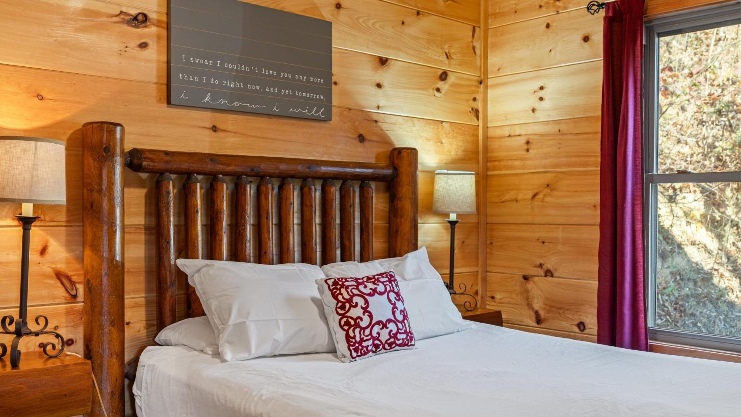 Hot Tub Game Loft Open Living Minutes to Downtown Gatlinburg Whisper Cabin by AvantStay