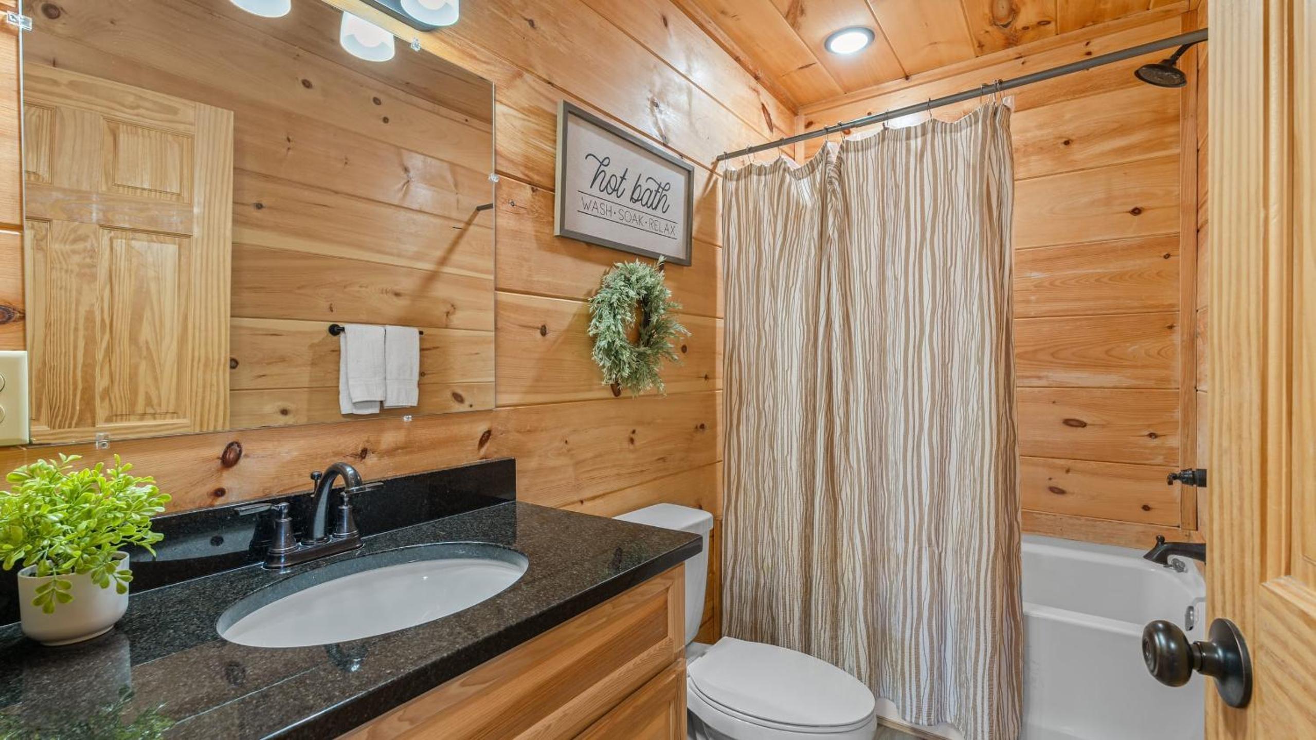 Hot Tub Game Loft Open Living Minutes to Downtown Gatlinburg Whisper Cabin by AvantStay