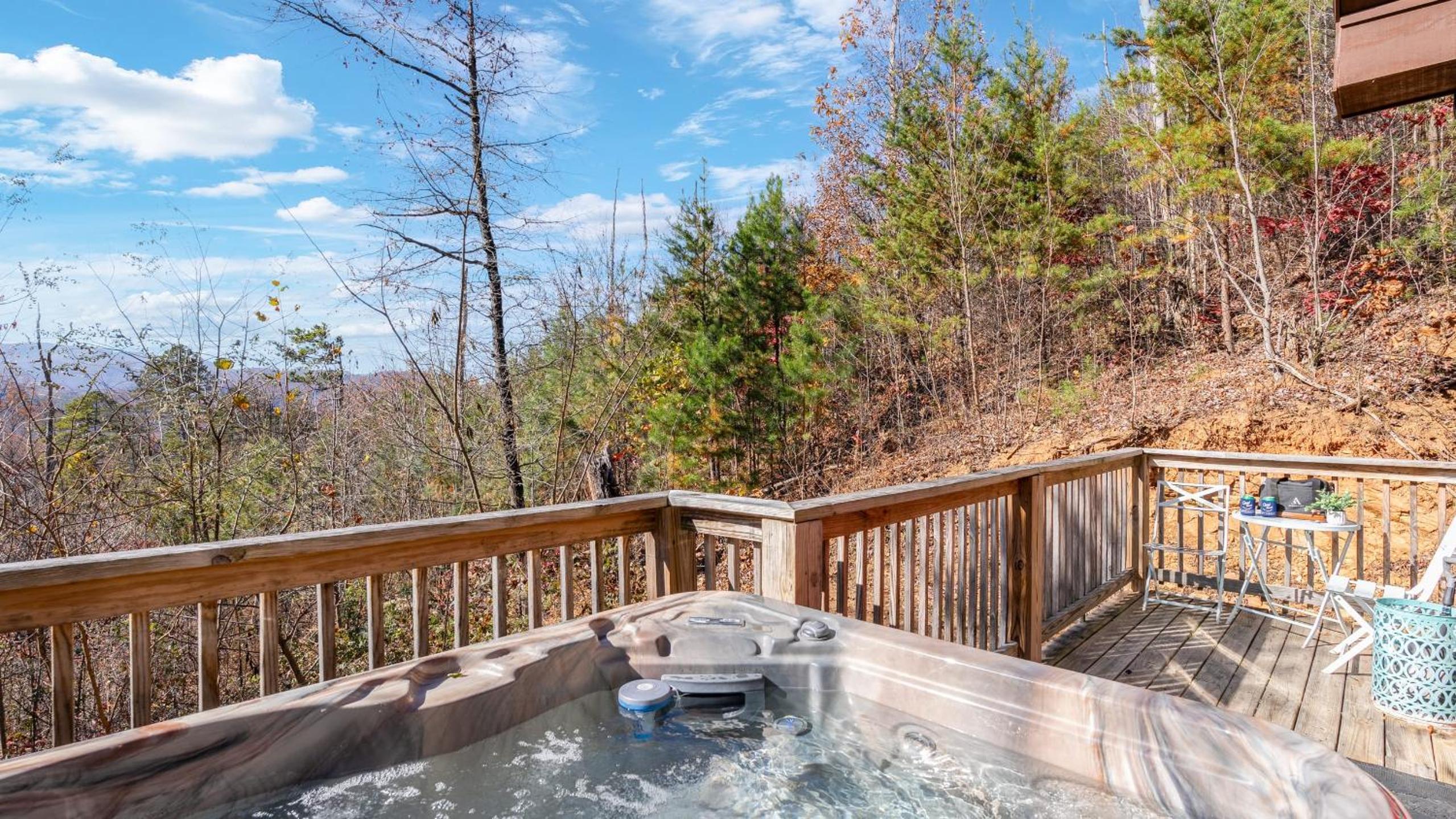 Hot Tub Game Loft Open Living Minutes to Downtown Gatlinburg Whisper Cabin by AvantStay