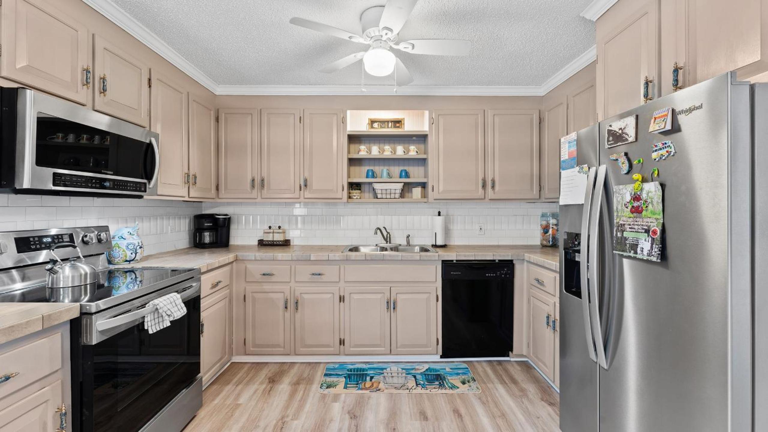 Golf Cart Included Bright Coastal Home Near Panama City Beach Local Dining Sunshine Chateau by AvantStay