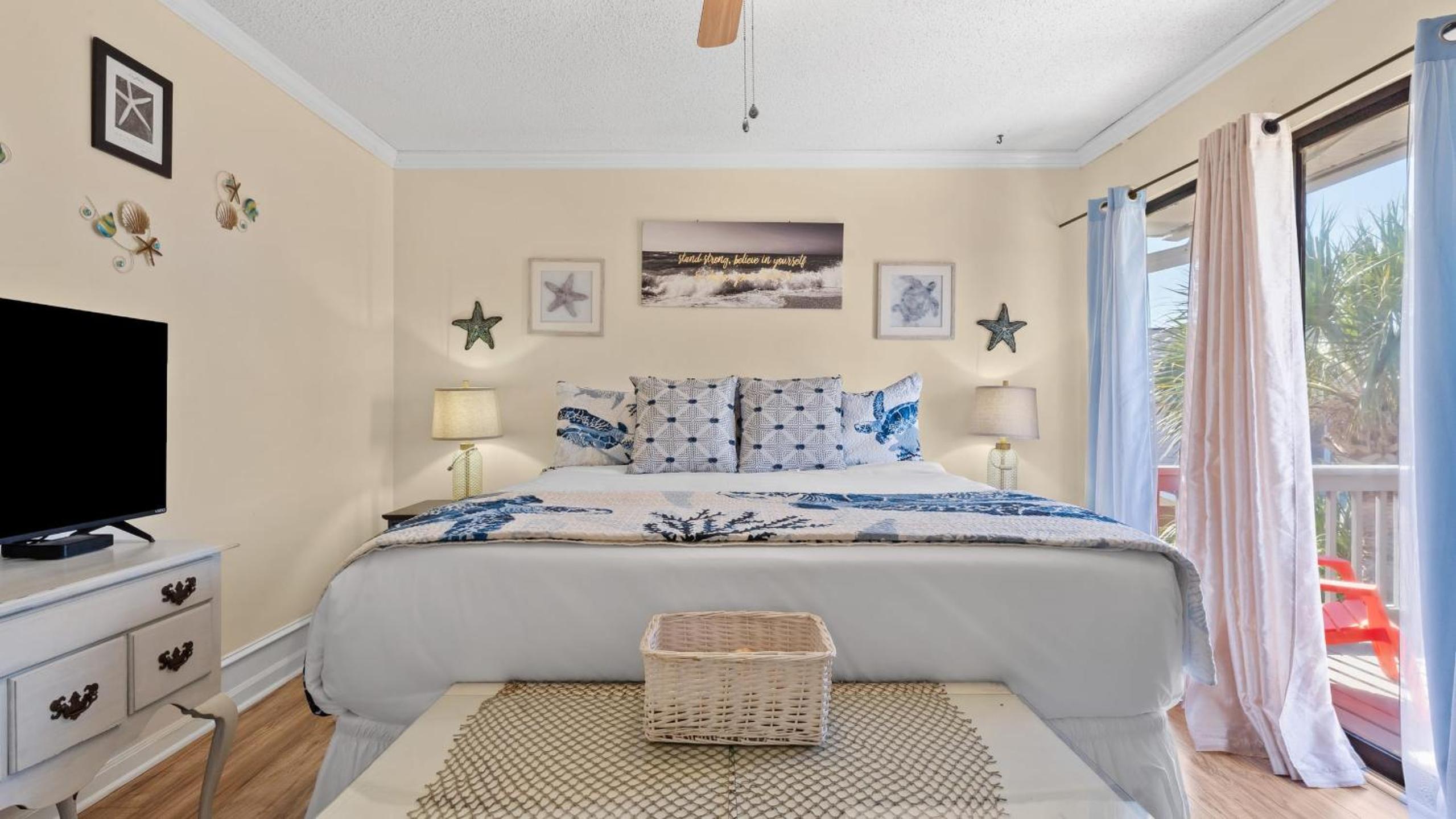 Golf Cart Included Bright Coastal Home Near Panama City Beach Local Dining Sunshine Chateau by AvantStay