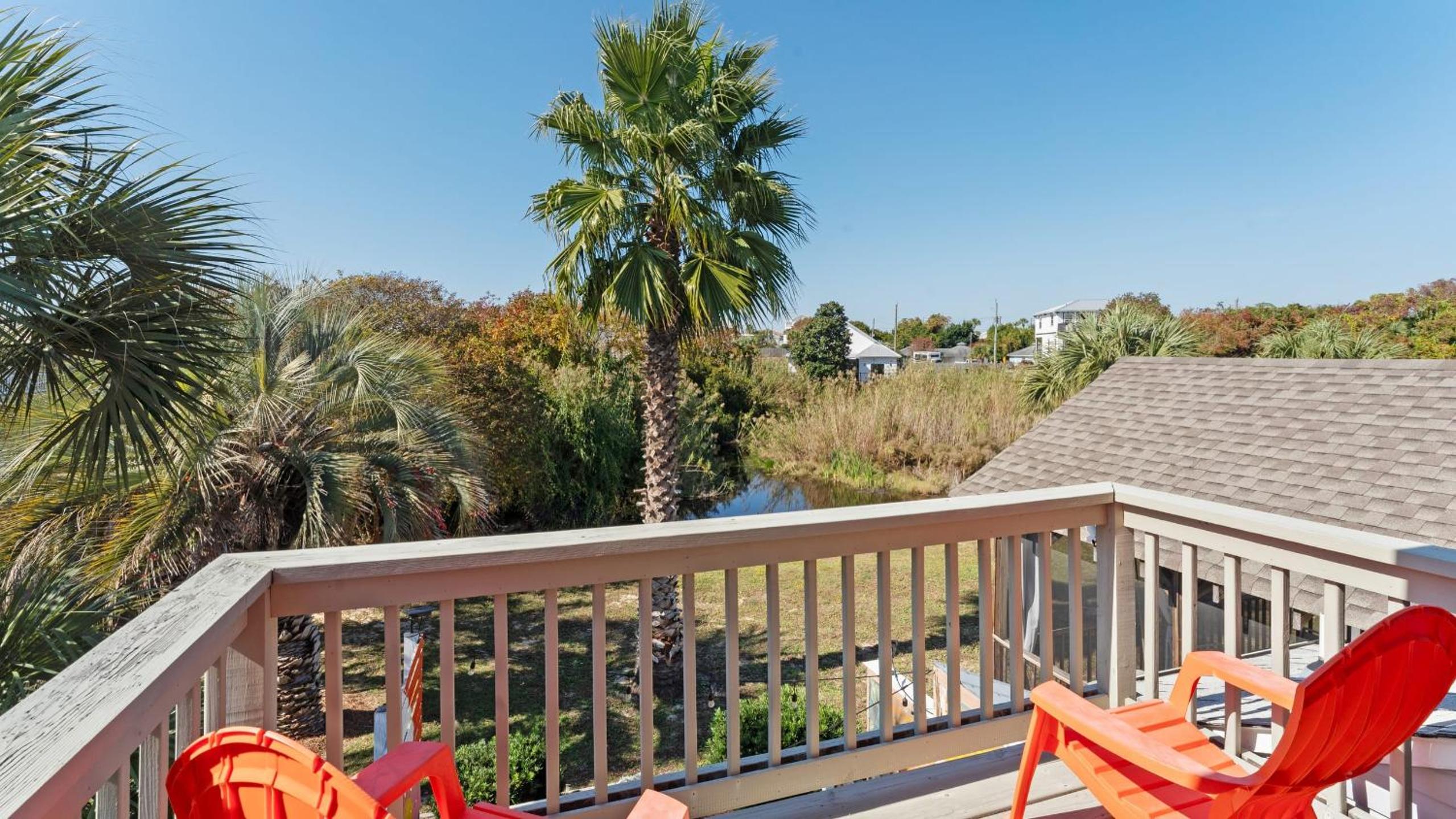 Golf Cart Included Bright Coastal Home Near Panama City Beach Local Dining Sunshine Chateau by AvantStay
