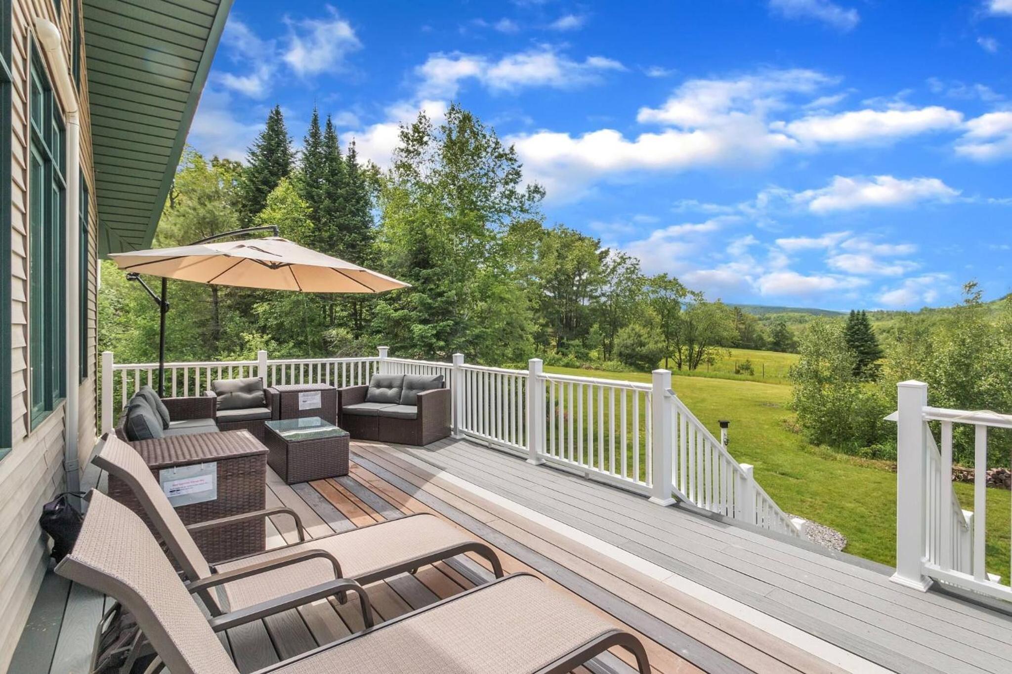 Mountain Retreat with River Views Near Sunday River and Year-Round Adventure