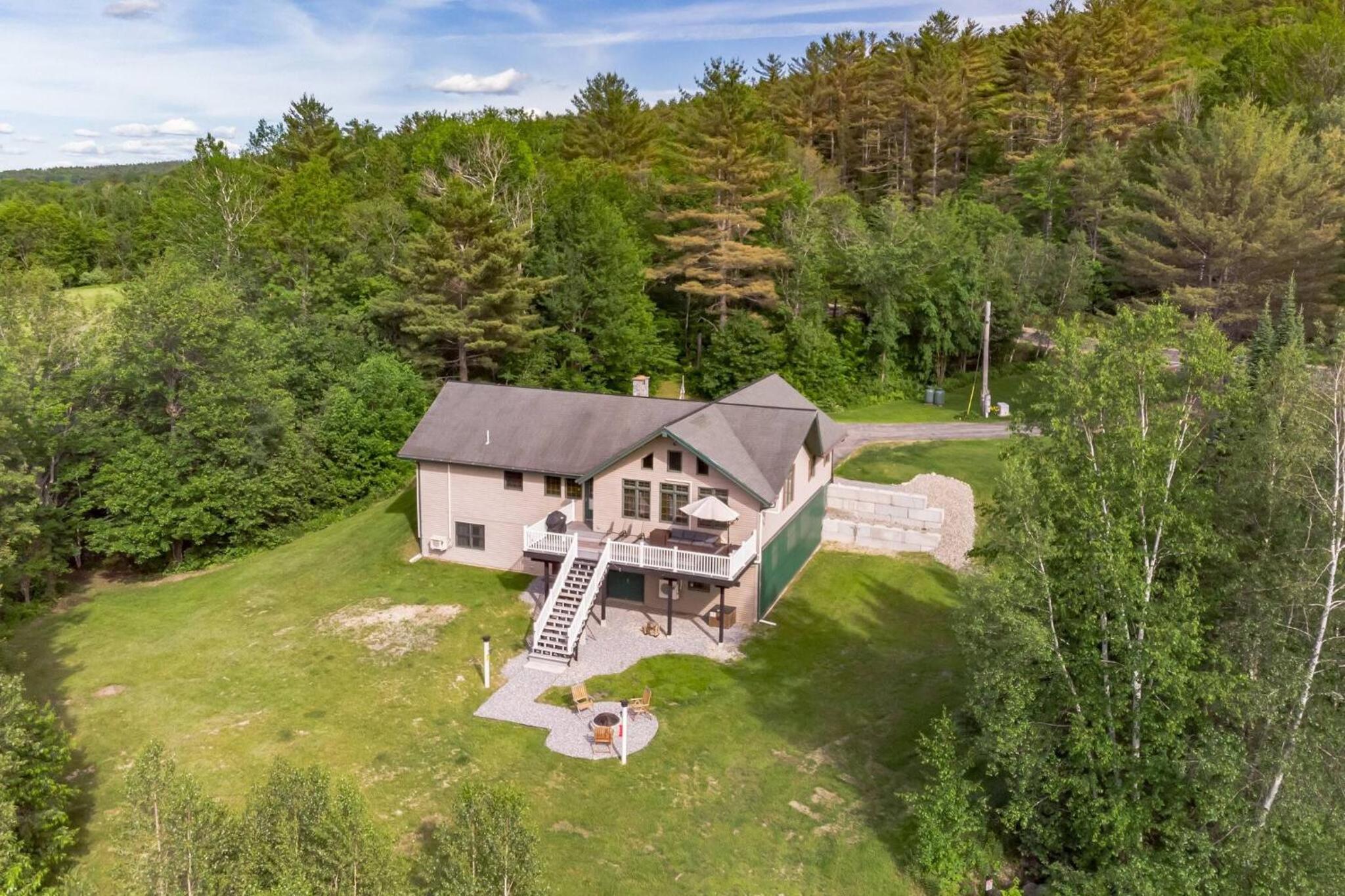 Mountain Retreat with River Views Near Sunday River and Year-Round Adventure