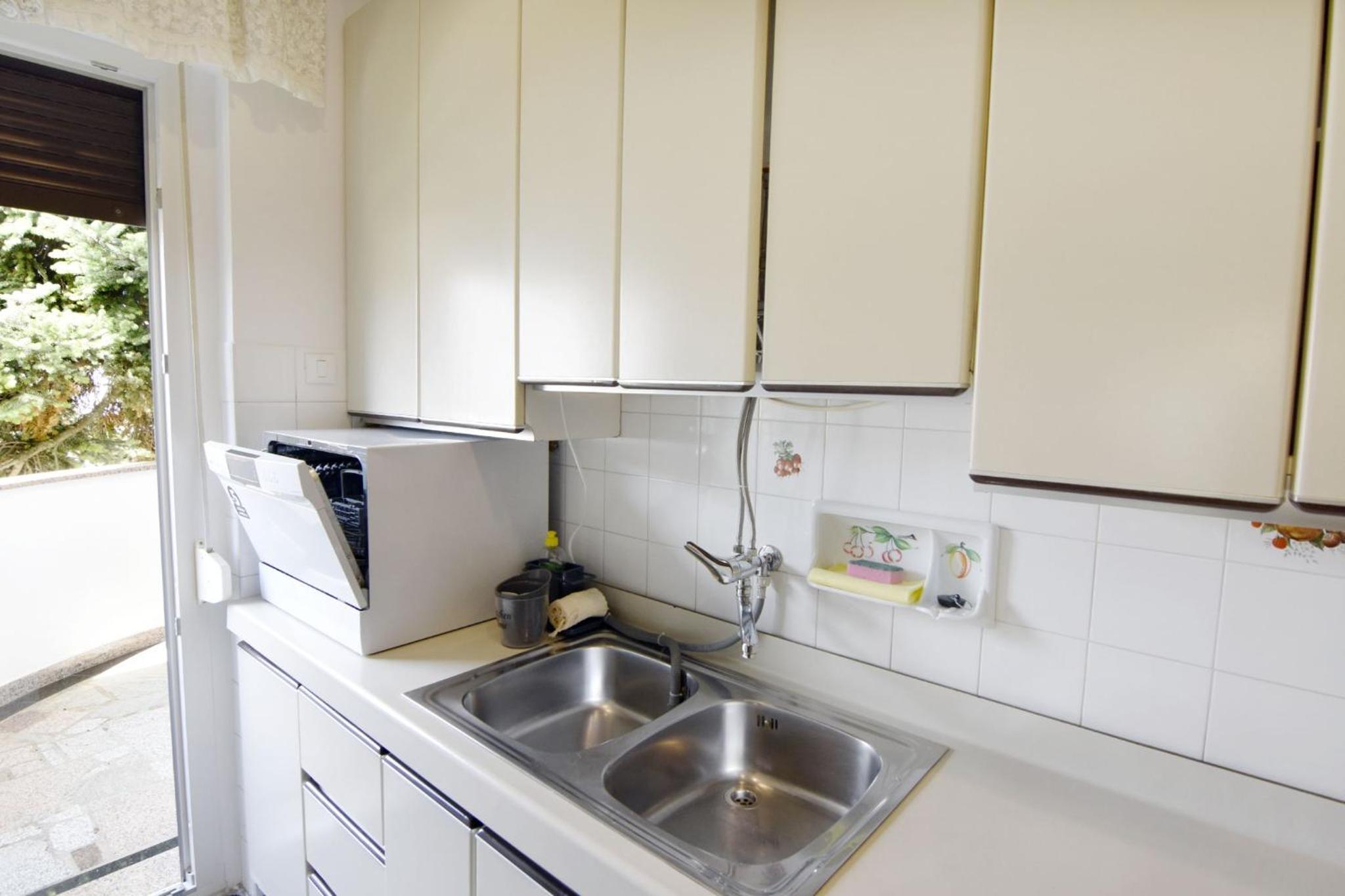 Spacious apartment in Umag with garden