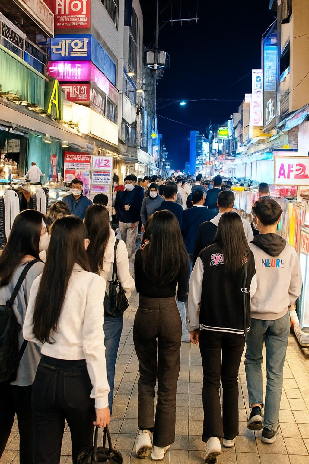 1'Near Hongdae Station, 30sec on foot