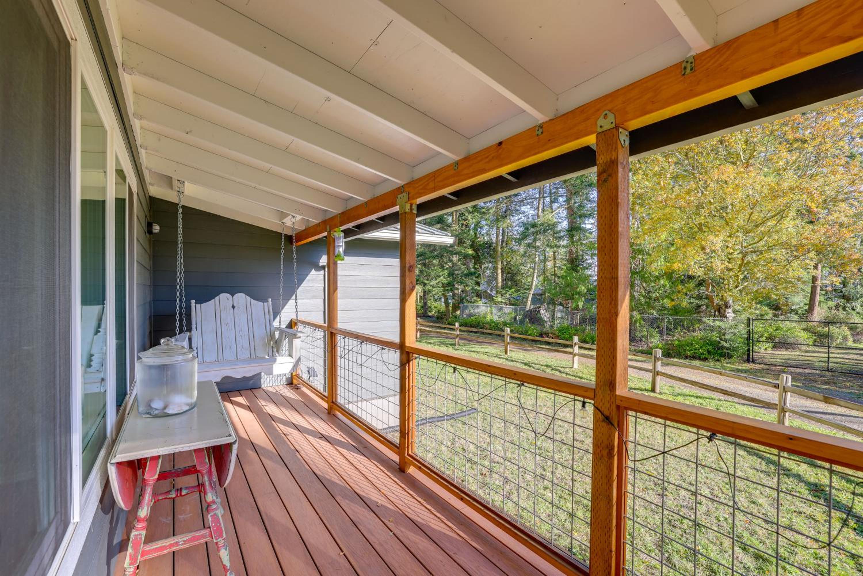 Hike and Relax Fireside Nordland Gem with Deck and Yard