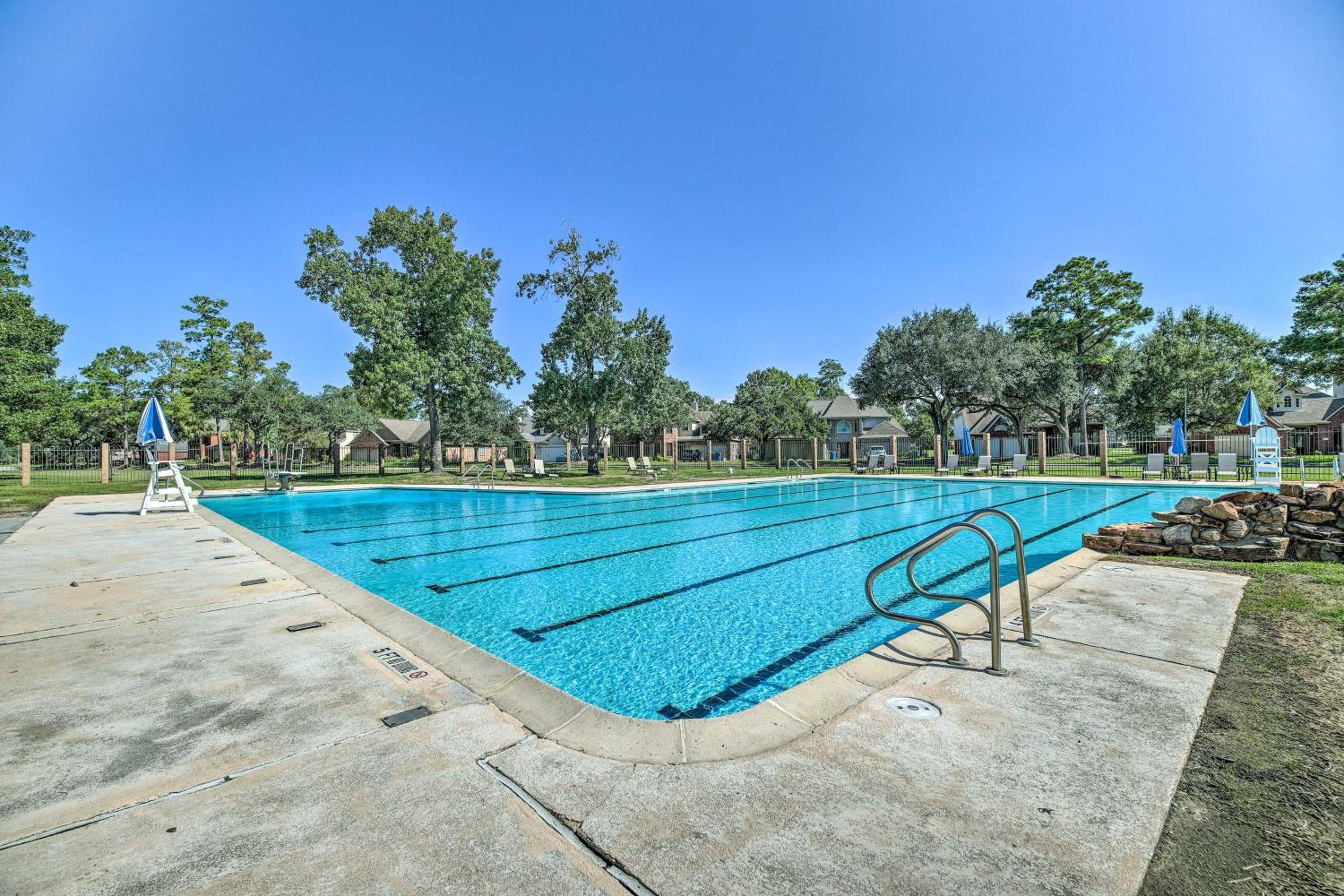 Lake Conroe Home with Resort-Style Perks and Patio