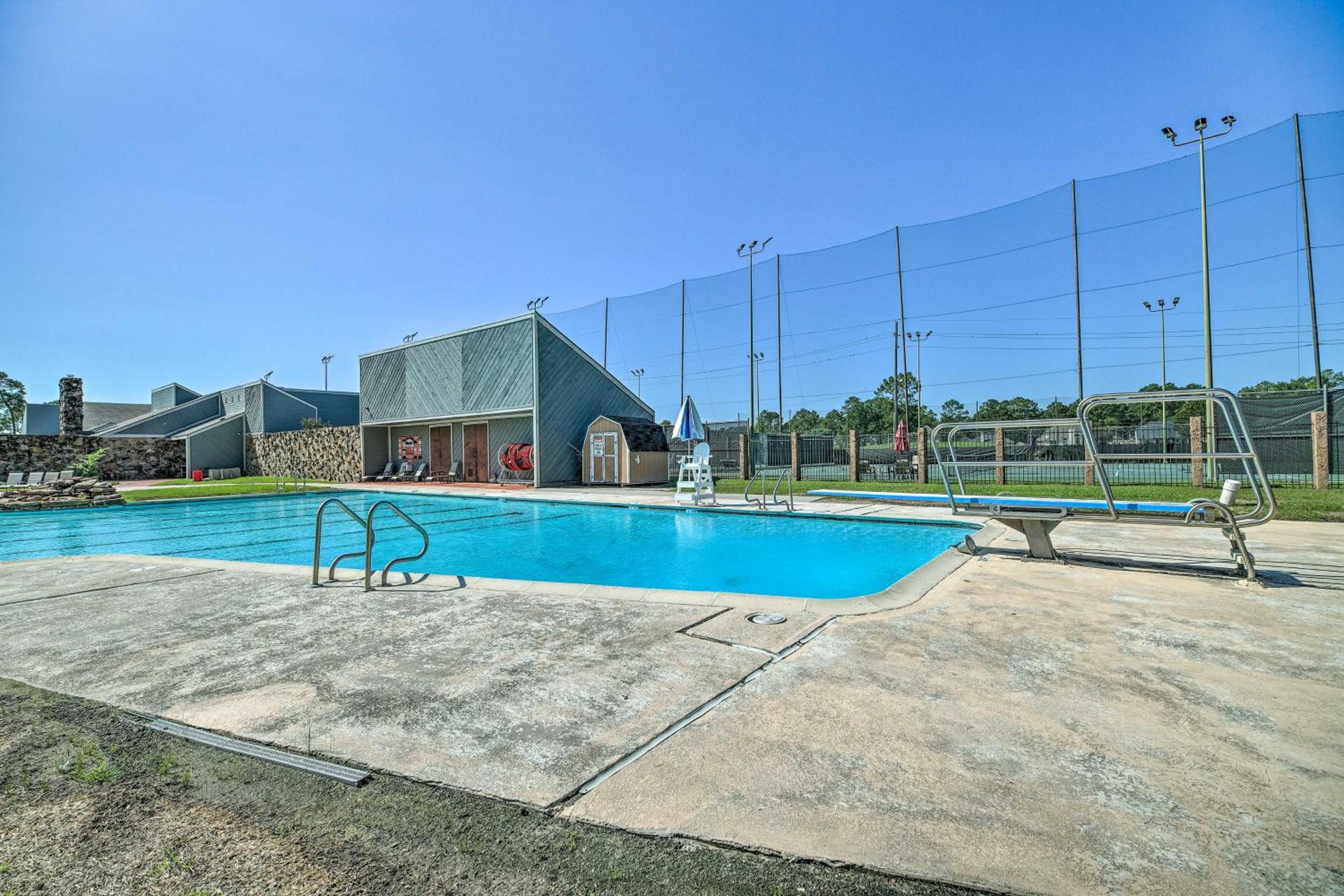 Lake Conroe Home with Resort-Style Perks and Patio