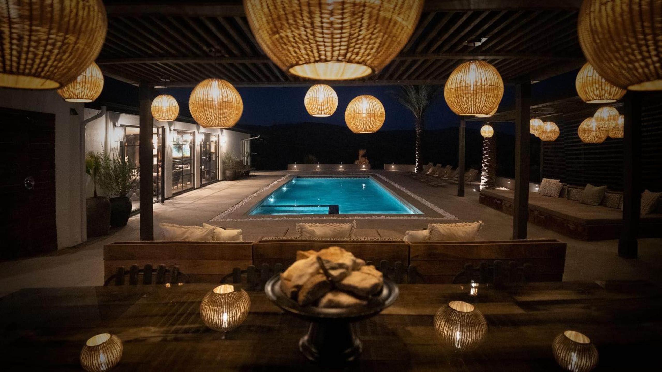 Iconic 6BR Desert Retreat w Pool Pickleball Fire Pit Joshua Tree Mansion by AvantStay