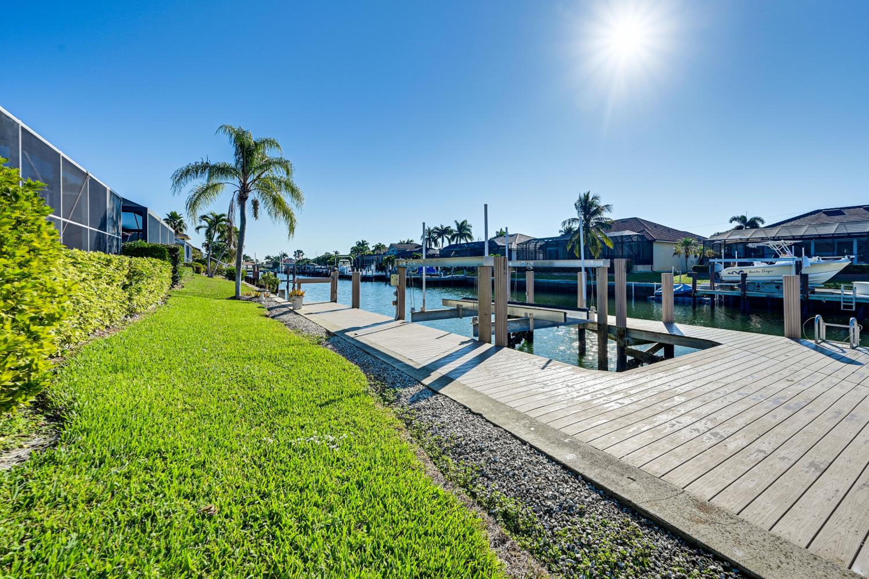 2 Mi to Public Beach Marco Island Home with Dock
