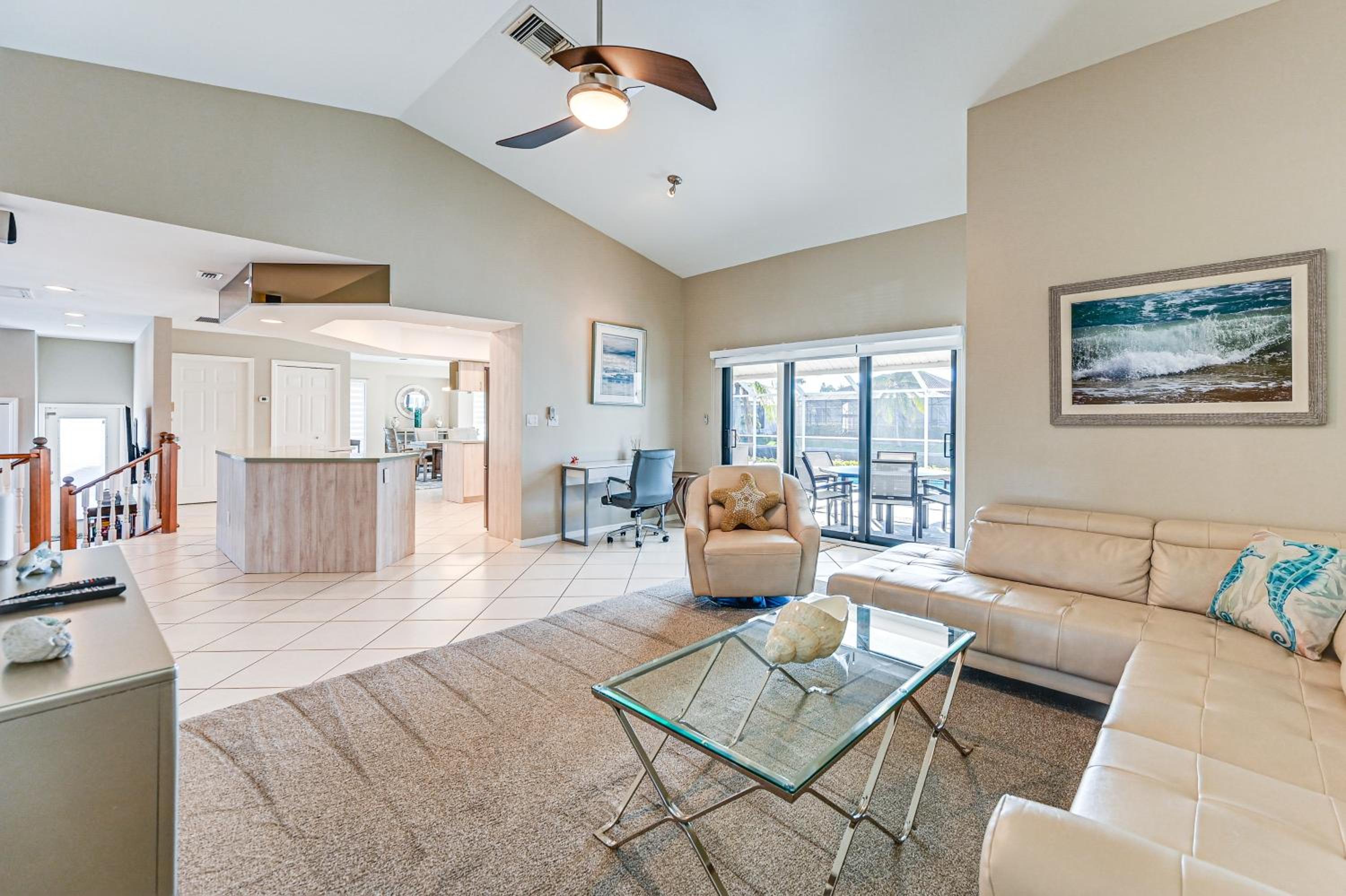 2 Mi to Public Beach Marco Island Home with Dock