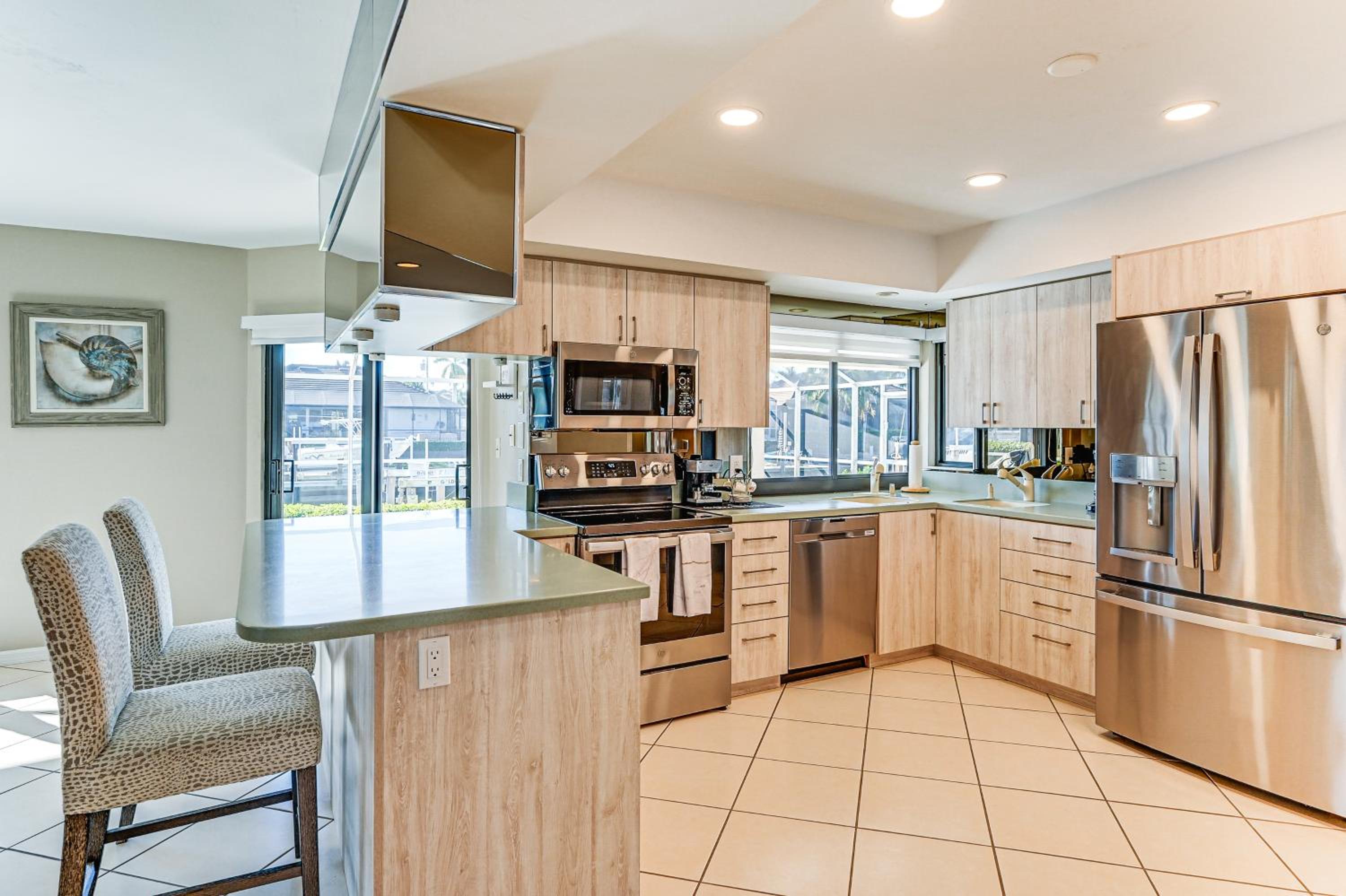 2 Mi to Public Beach Marco Island Home with Dock