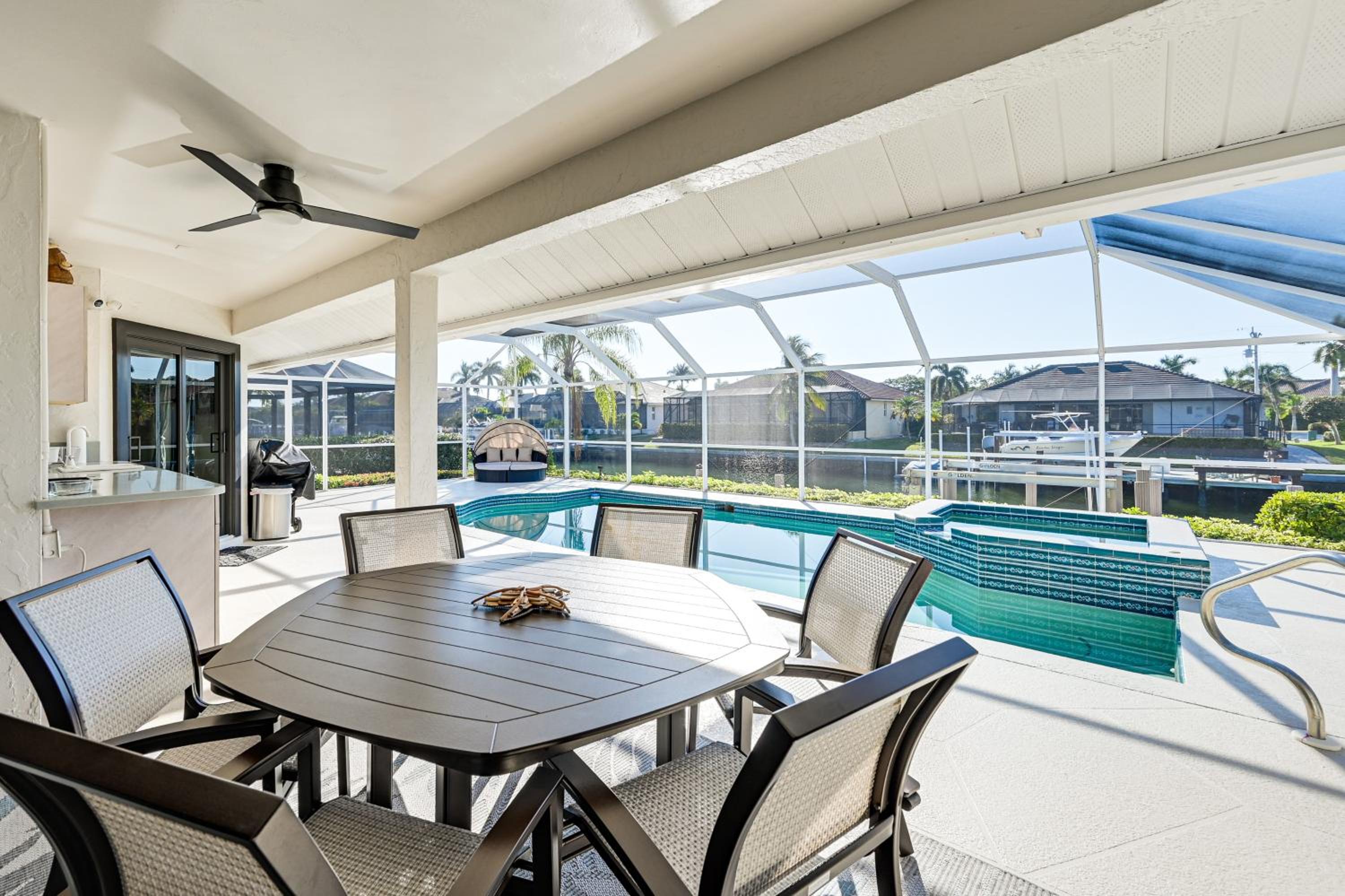 2 Mi to Public Beach Marco Island Home with Dock