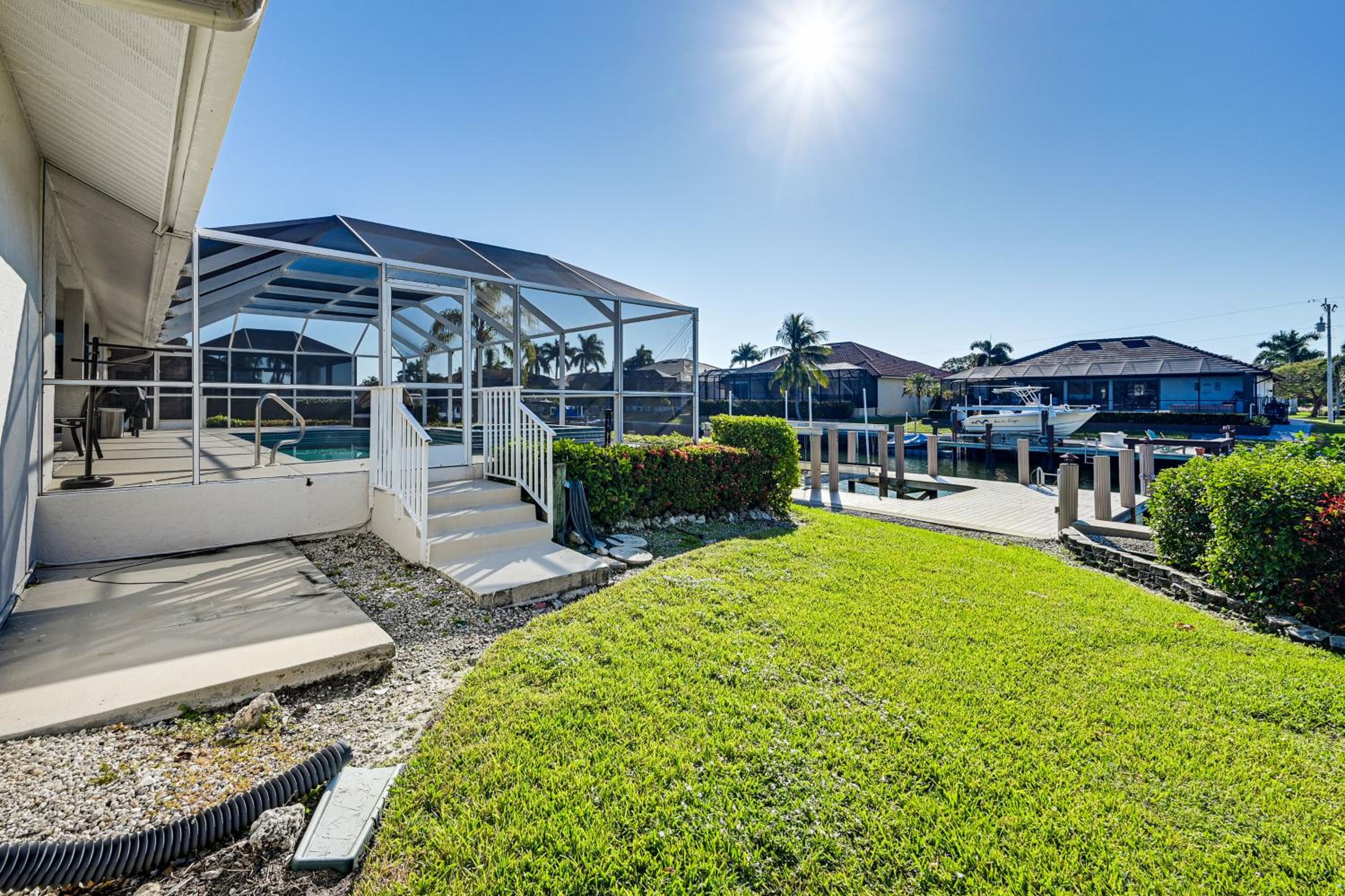 2 Mi to Public Beach Marco Island Home with Dock
