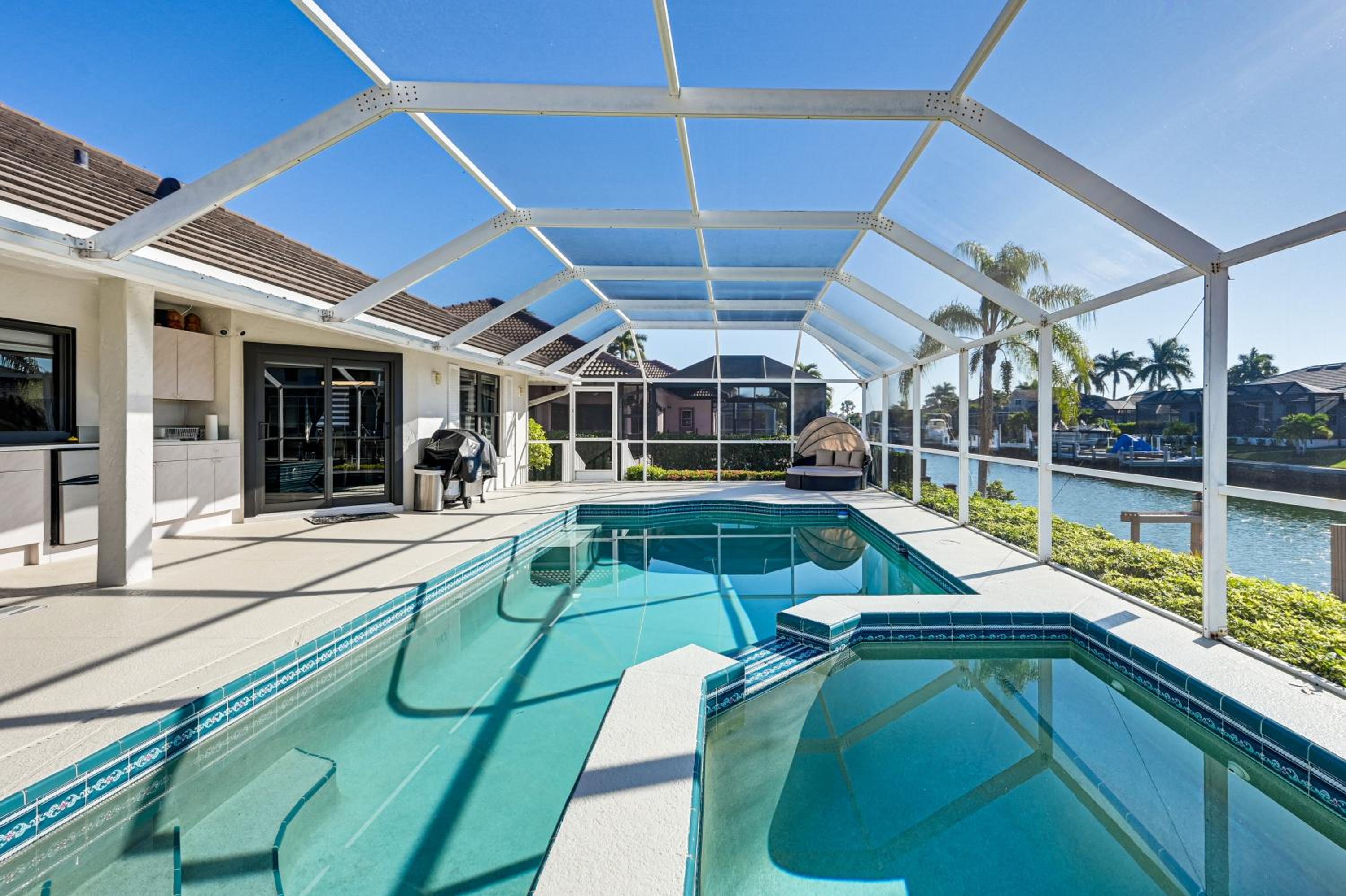 2 Mi to Public Beach Marco Island Home with Dock
