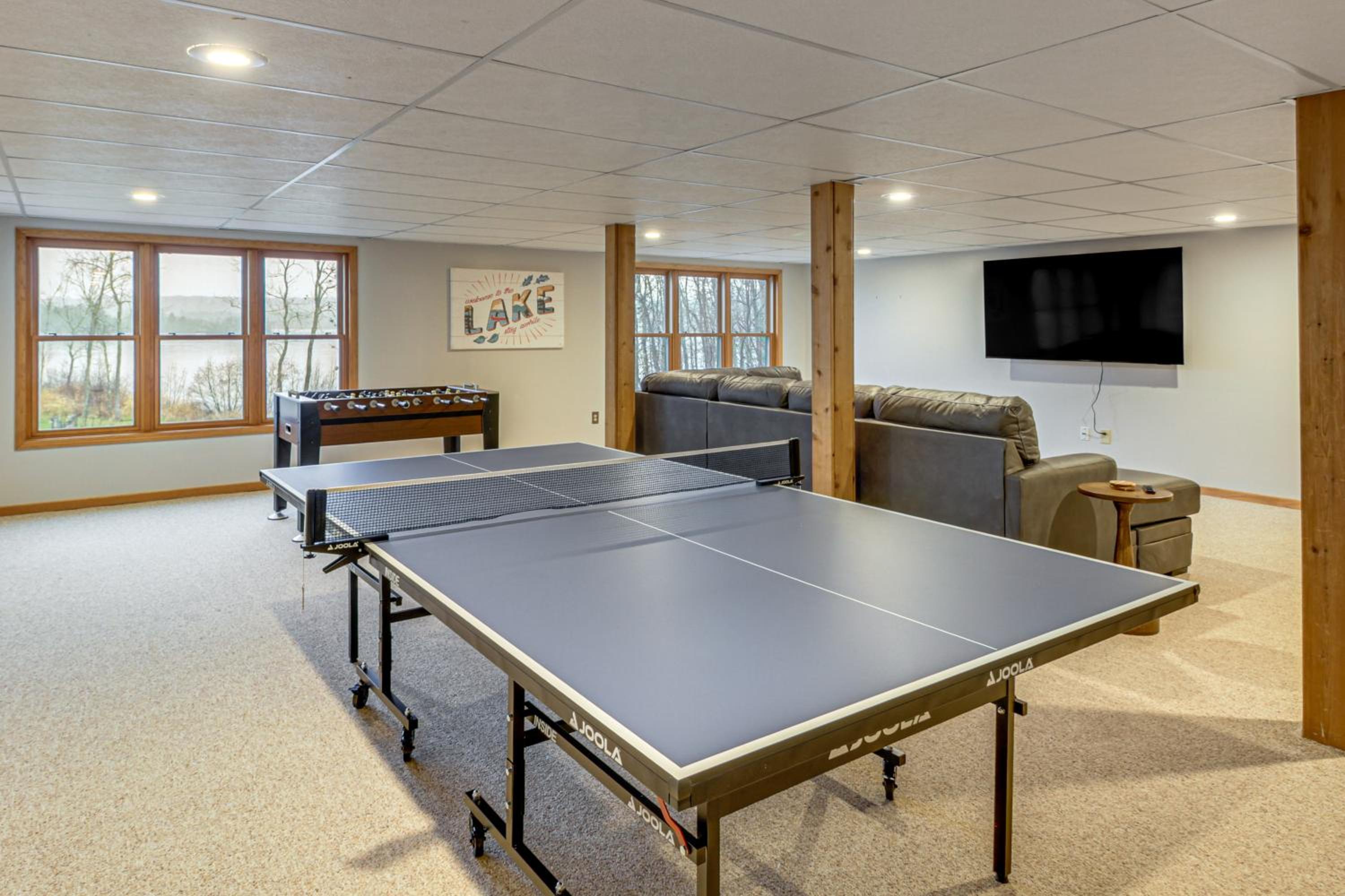 Private Lakefront Home with Game Room in Aurora!
