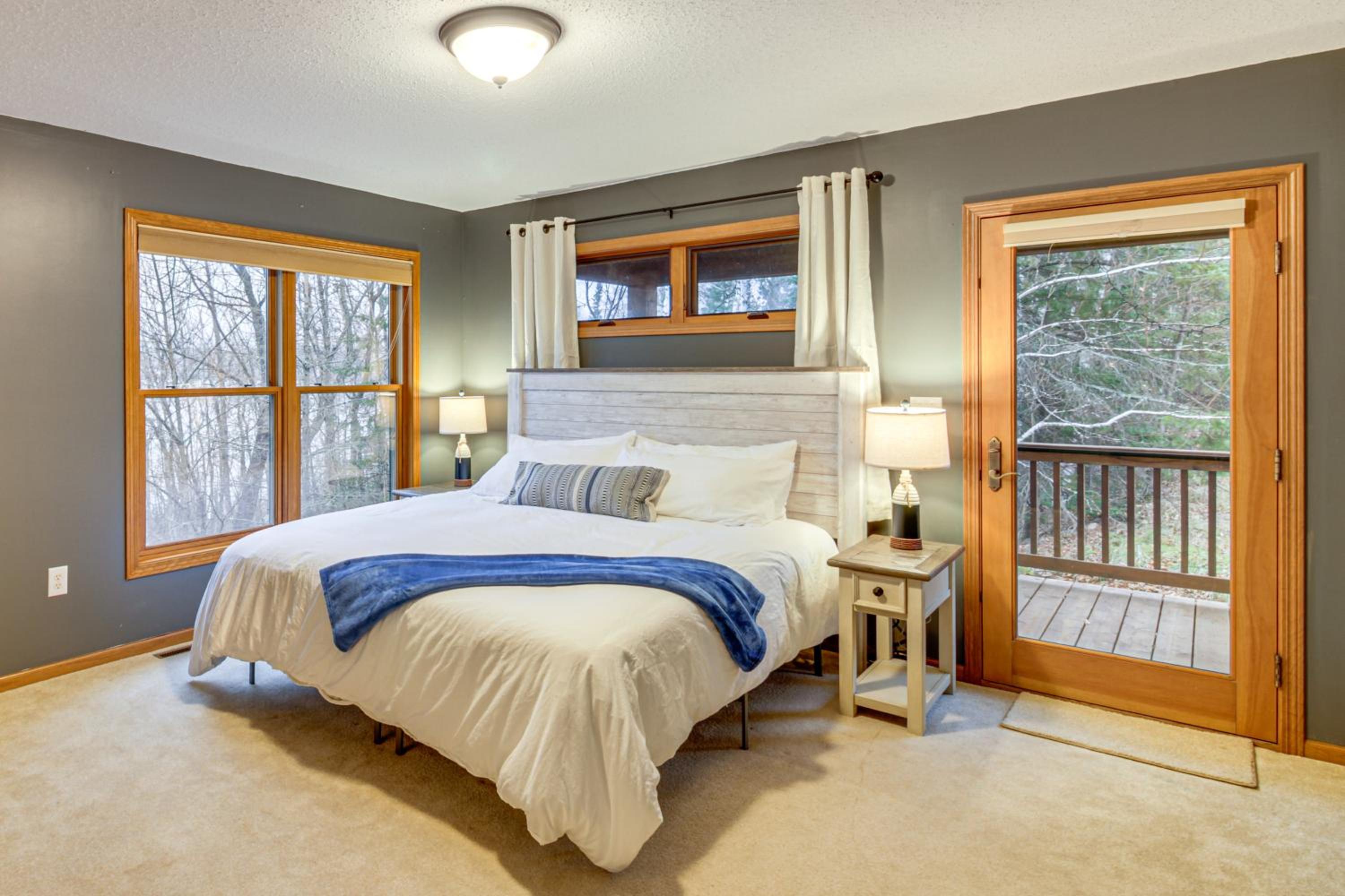 Private Lakefront Home with Game Room in Aurora!