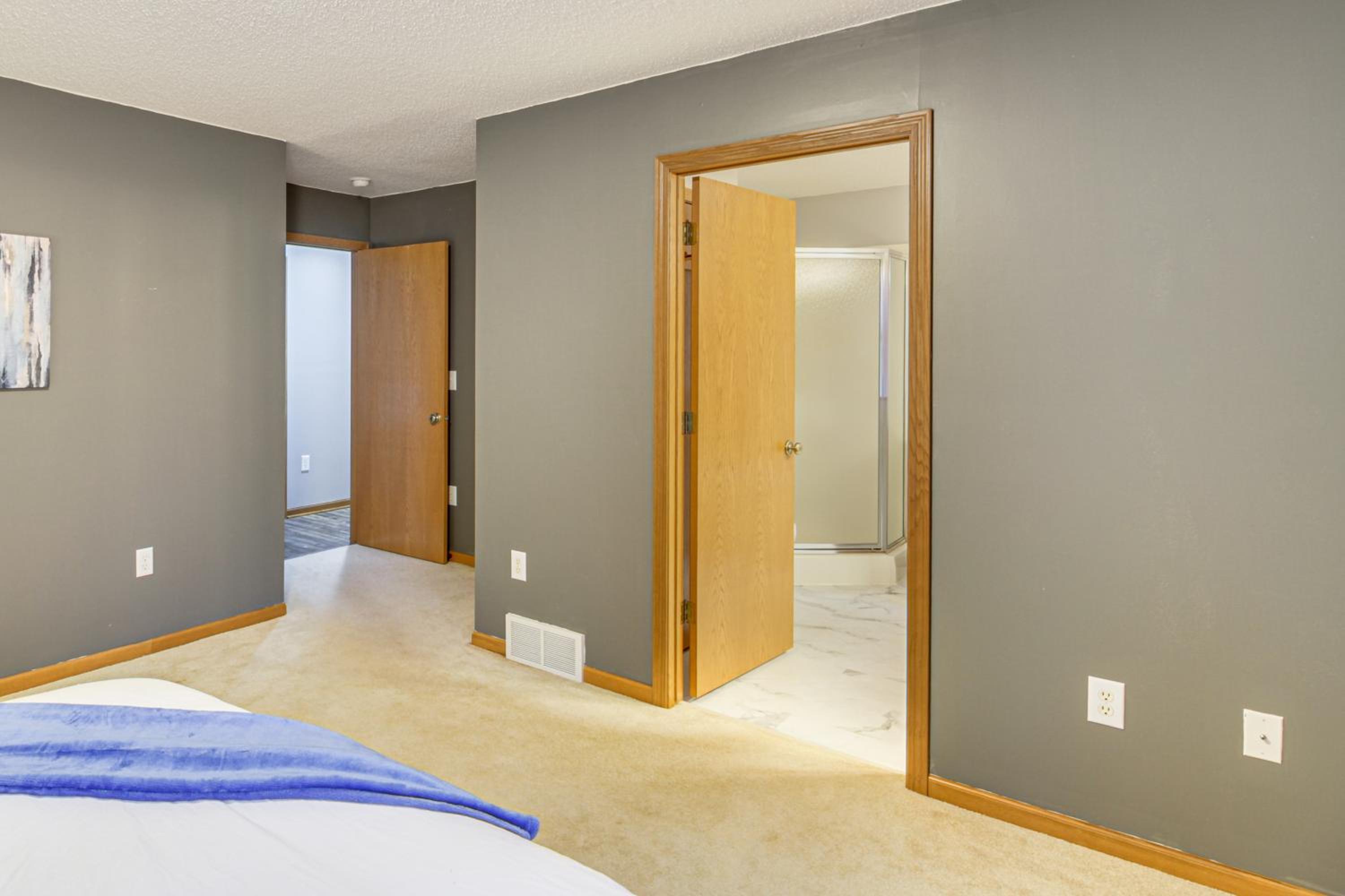 Private Lakefront Home with Game Room in Aurora!