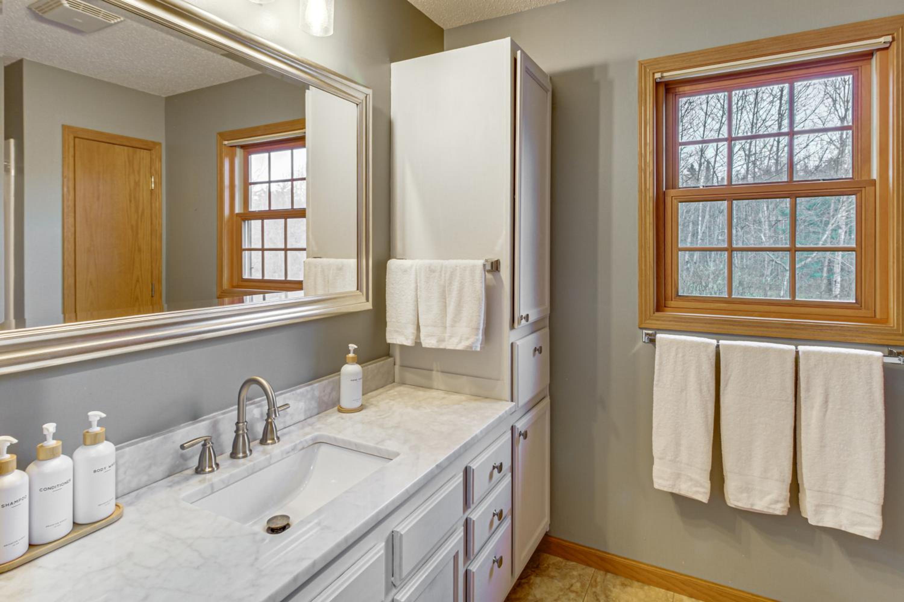 Private Lakefront Home with Game Room in Aurora!