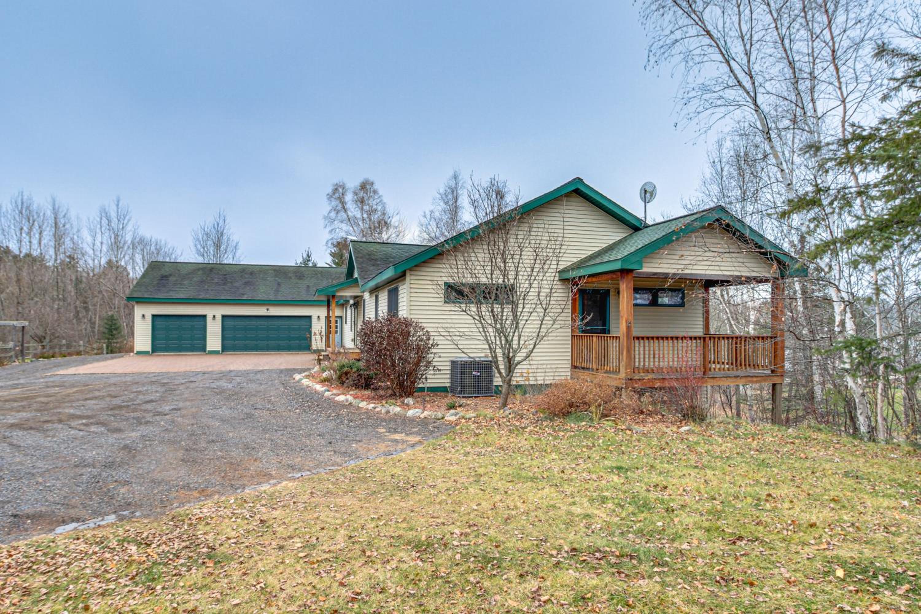 Private Lakefront Home with Game Room in Aurora!