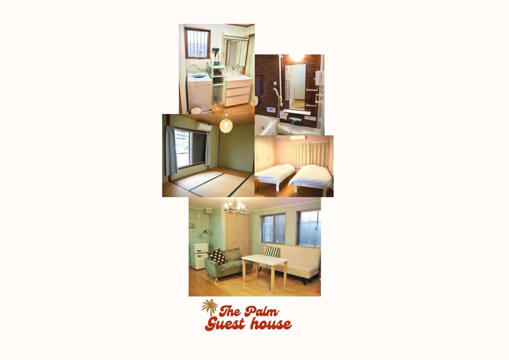 Grand Opening Sale!!! 最大5人まで-関西空港近く-JR日根野駅前-貸切一軒家 Entire House Near Kansai Airport-Max 5 people-The Palm Guest House