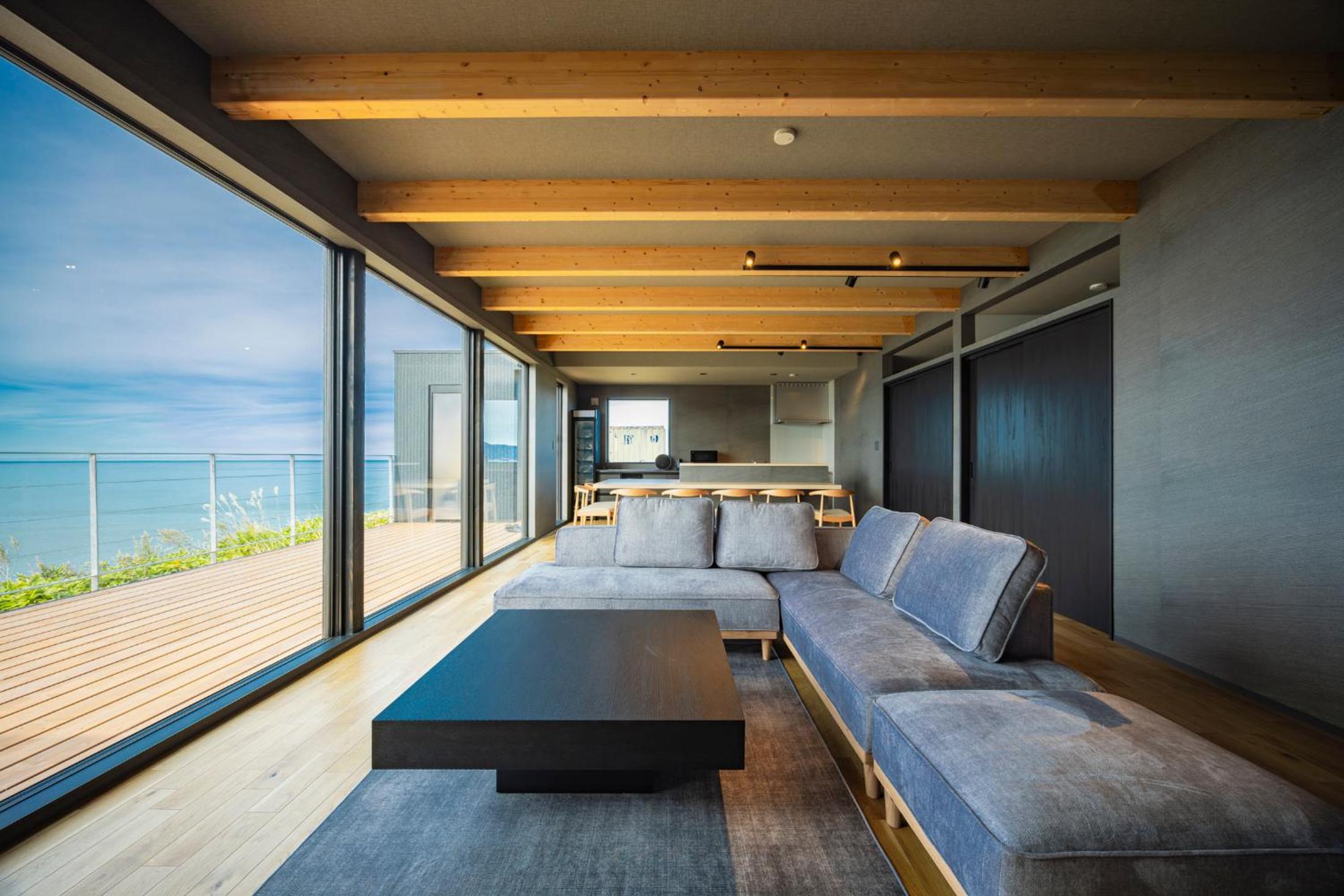 the SHIHACHI Luxury Oceanfront Stay with All-Inclusive Hokkaido Seafood, Sauna & Open-Air Goemon Bath