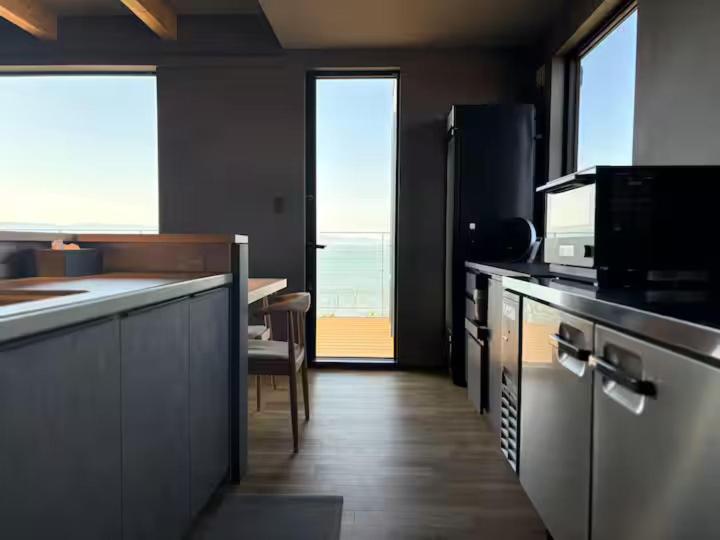 the SHIHACHI Luxury Oceanfront Stay with All-Inclusive Hokkaido Seafood, Sauna & Open-Air Goemon Bath