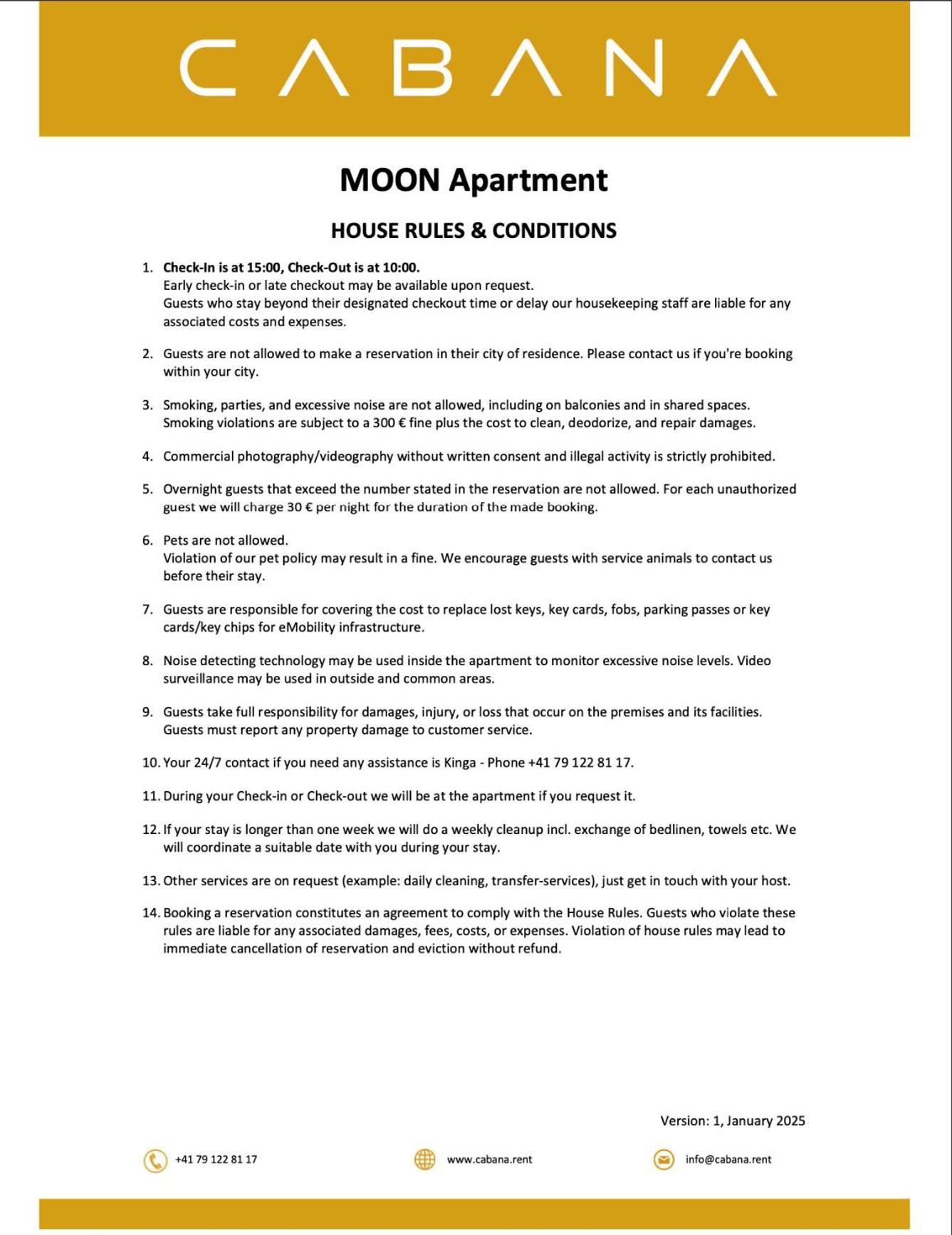 CABAnA I new I AC I URBAN - MOON