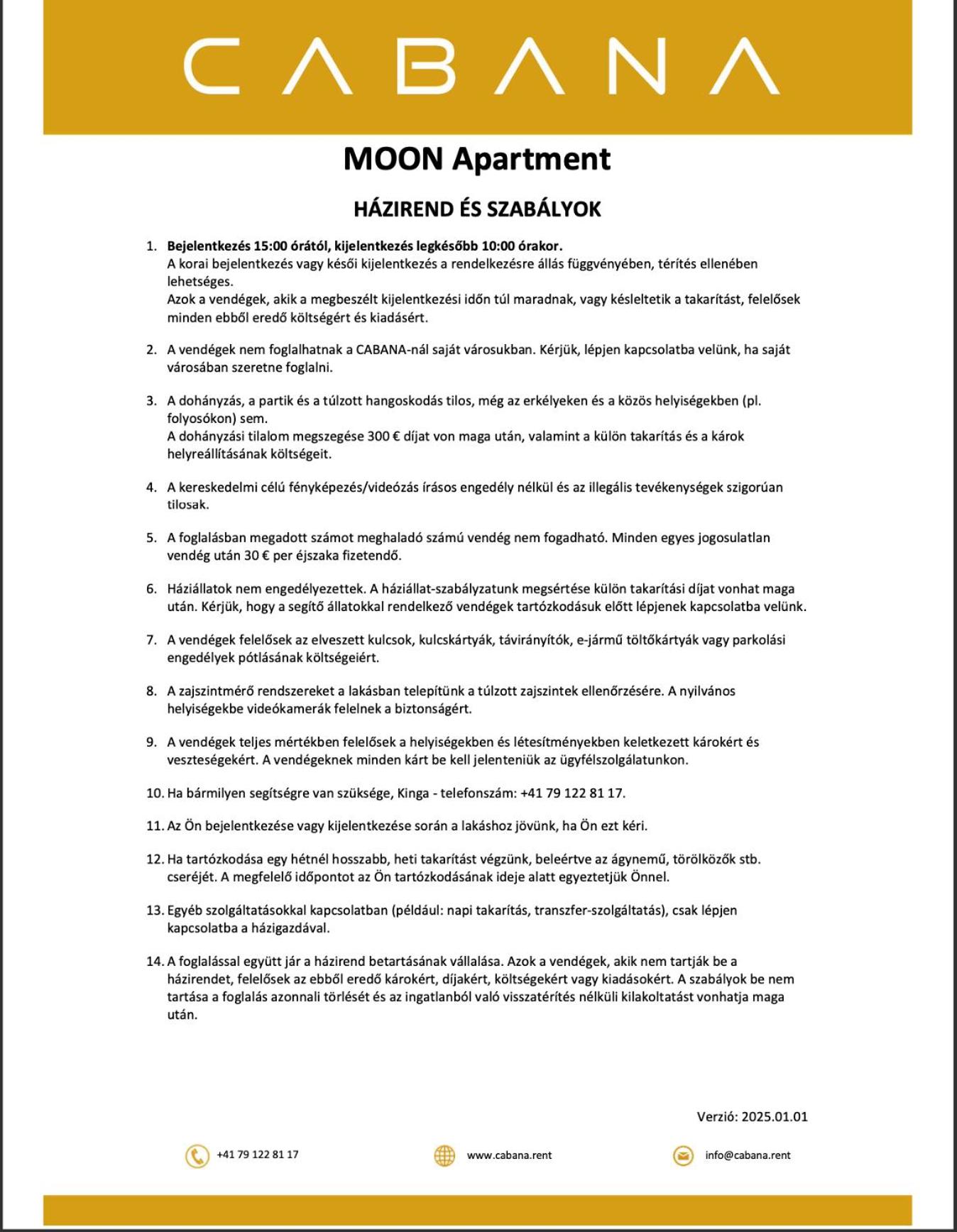 CABAnA I new I AC I URBAN - MOON