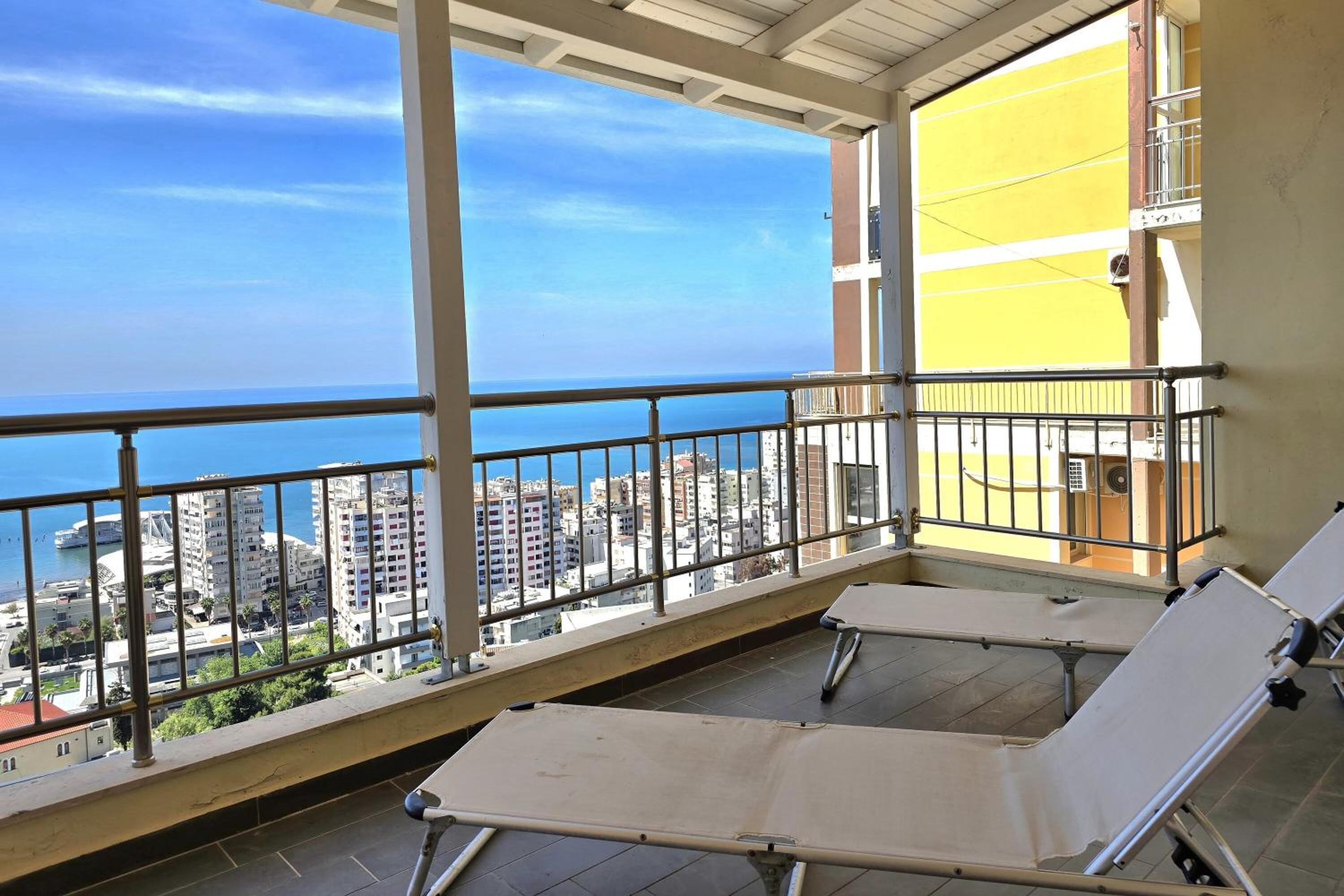 Hill Apartment with Sea View in Durres - Happy Rentals
