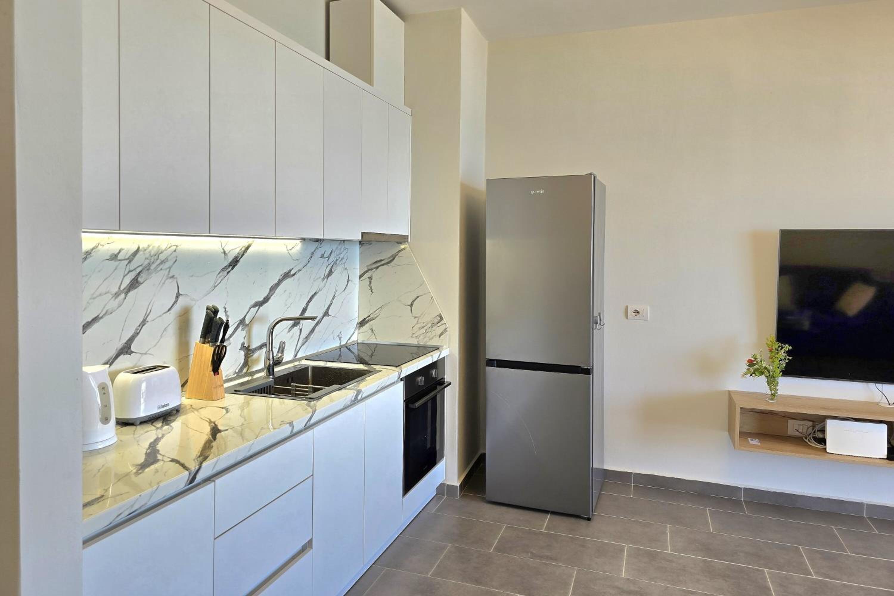Hill Apartment with Sea View in Durres - Happy Rentals