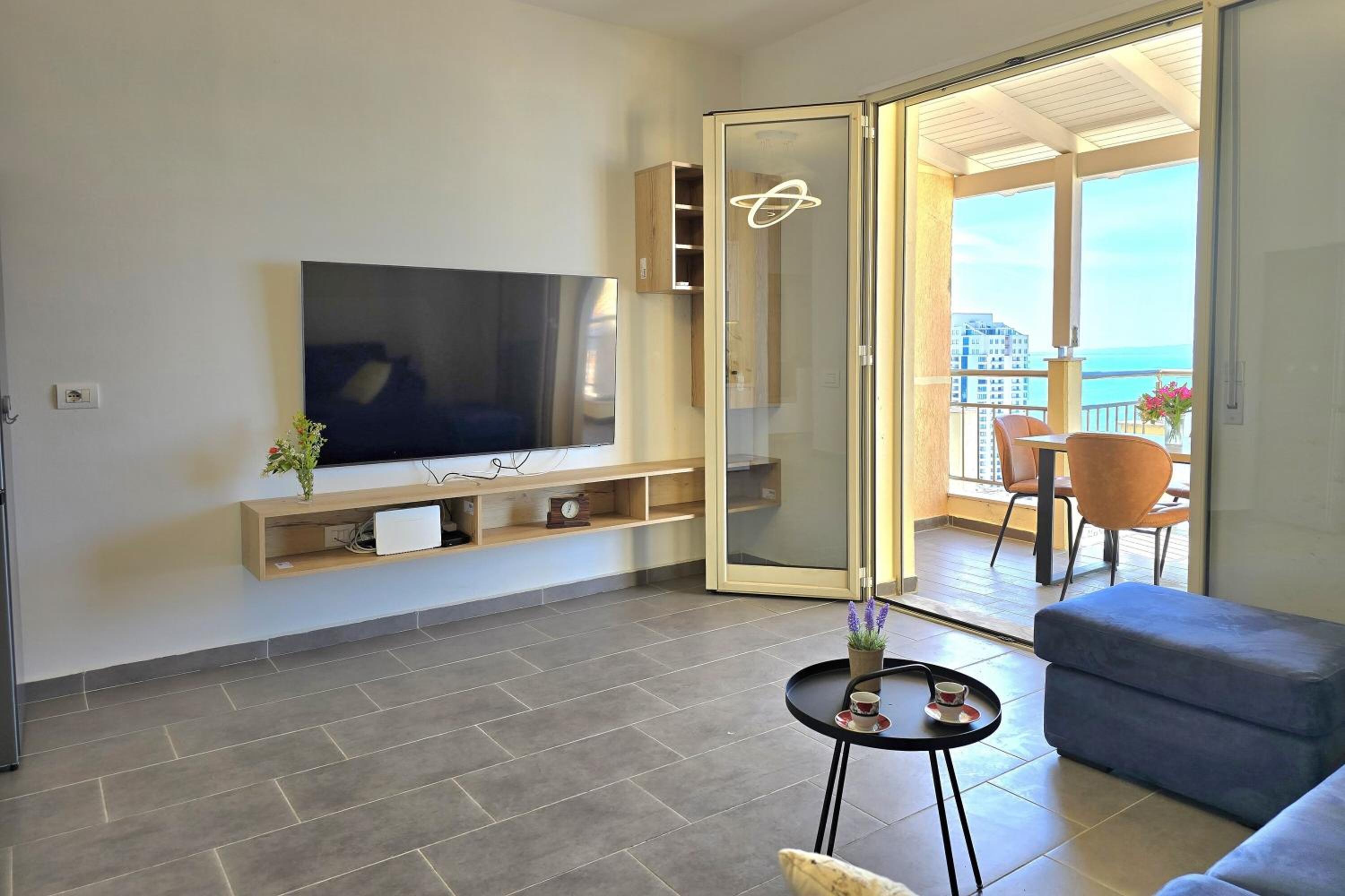 Hill Apartment with Sea View in Durres - Happy Rentals