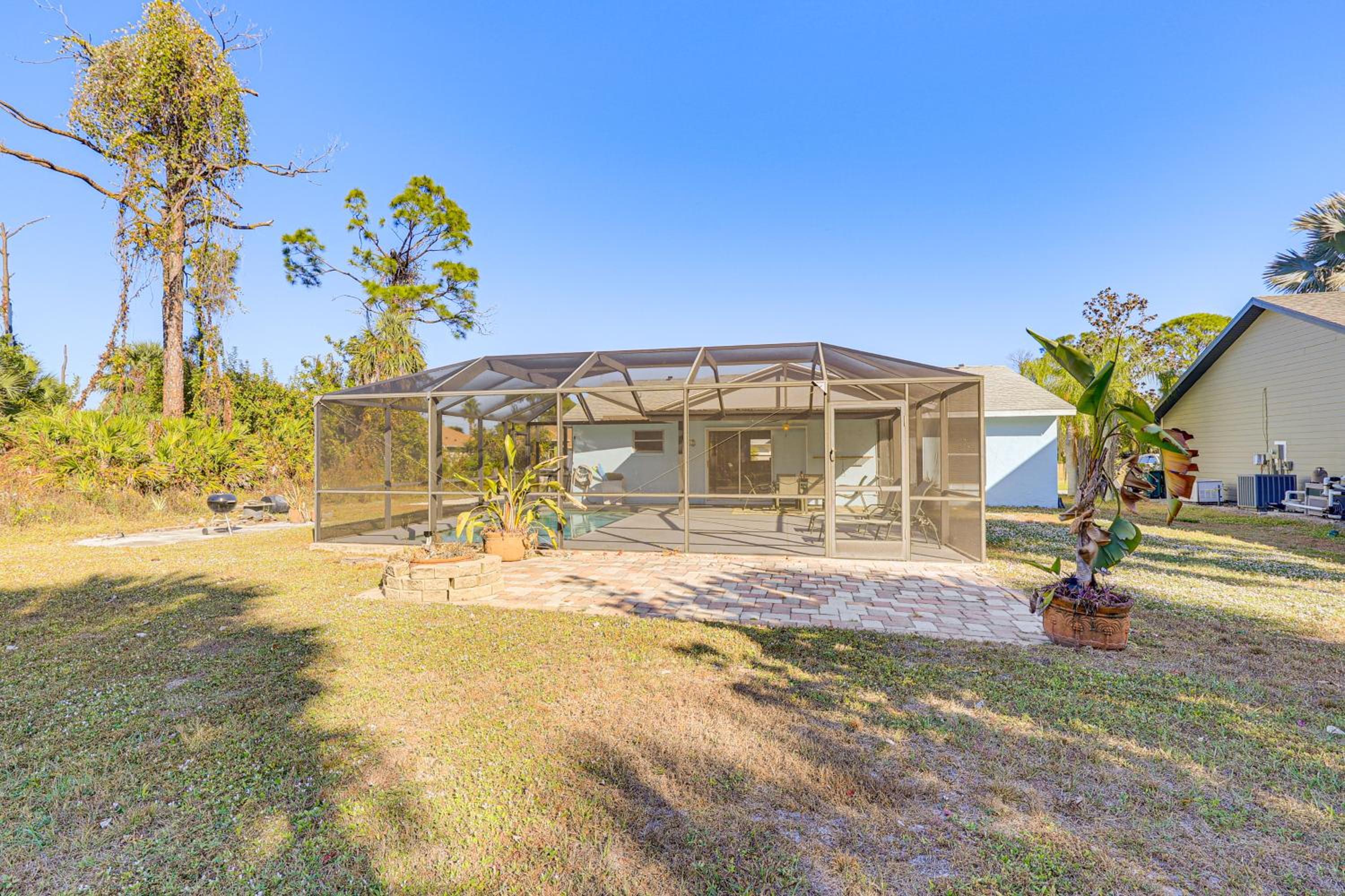 5 Mi to Golf and Trails North Port Retreat with Pool
