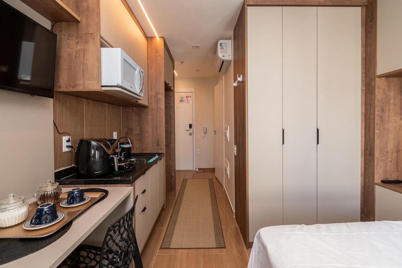 Moderno Studio c Academia a 350m do Allianz Parque