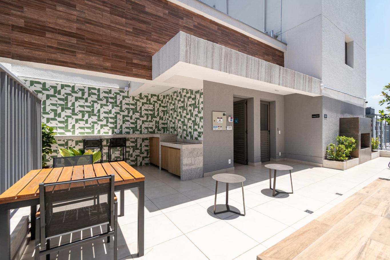 Moderno Studio c Academia a 350m do Allianz Parque