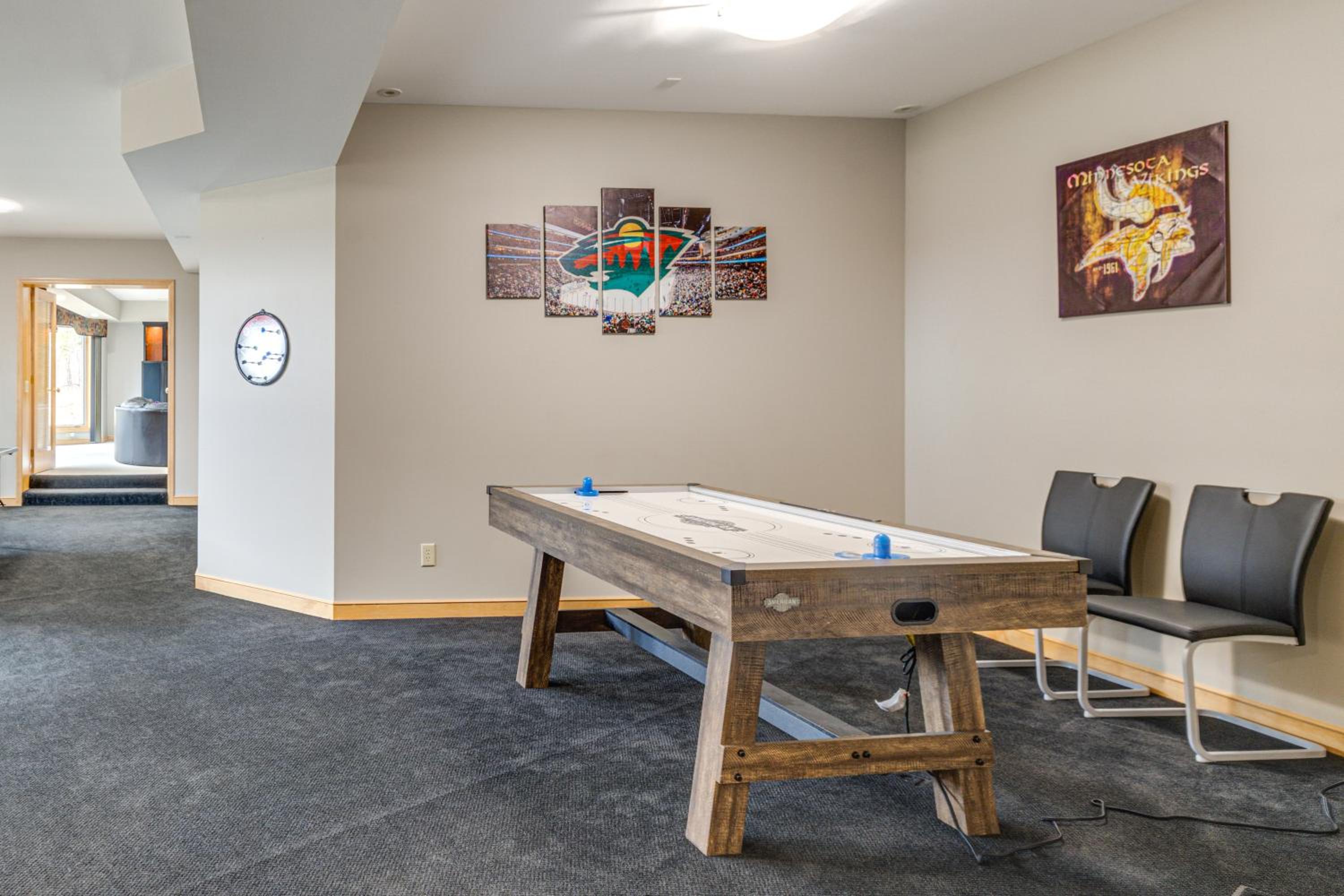 Luxe Long Lake Estate! Courts, Pool and Game Room