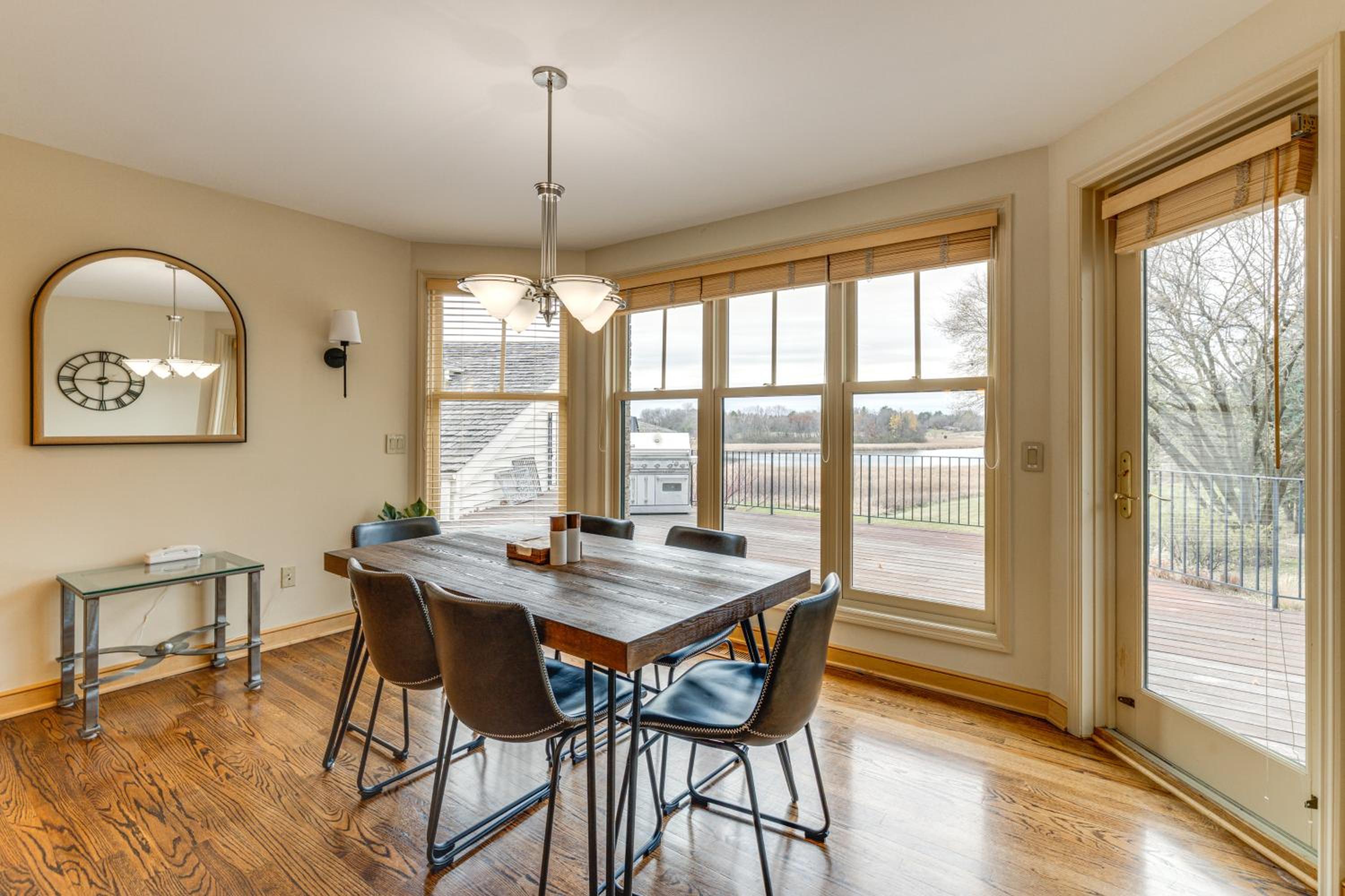 Luxe Long Lake Estate! Courts, Pool and Game Room