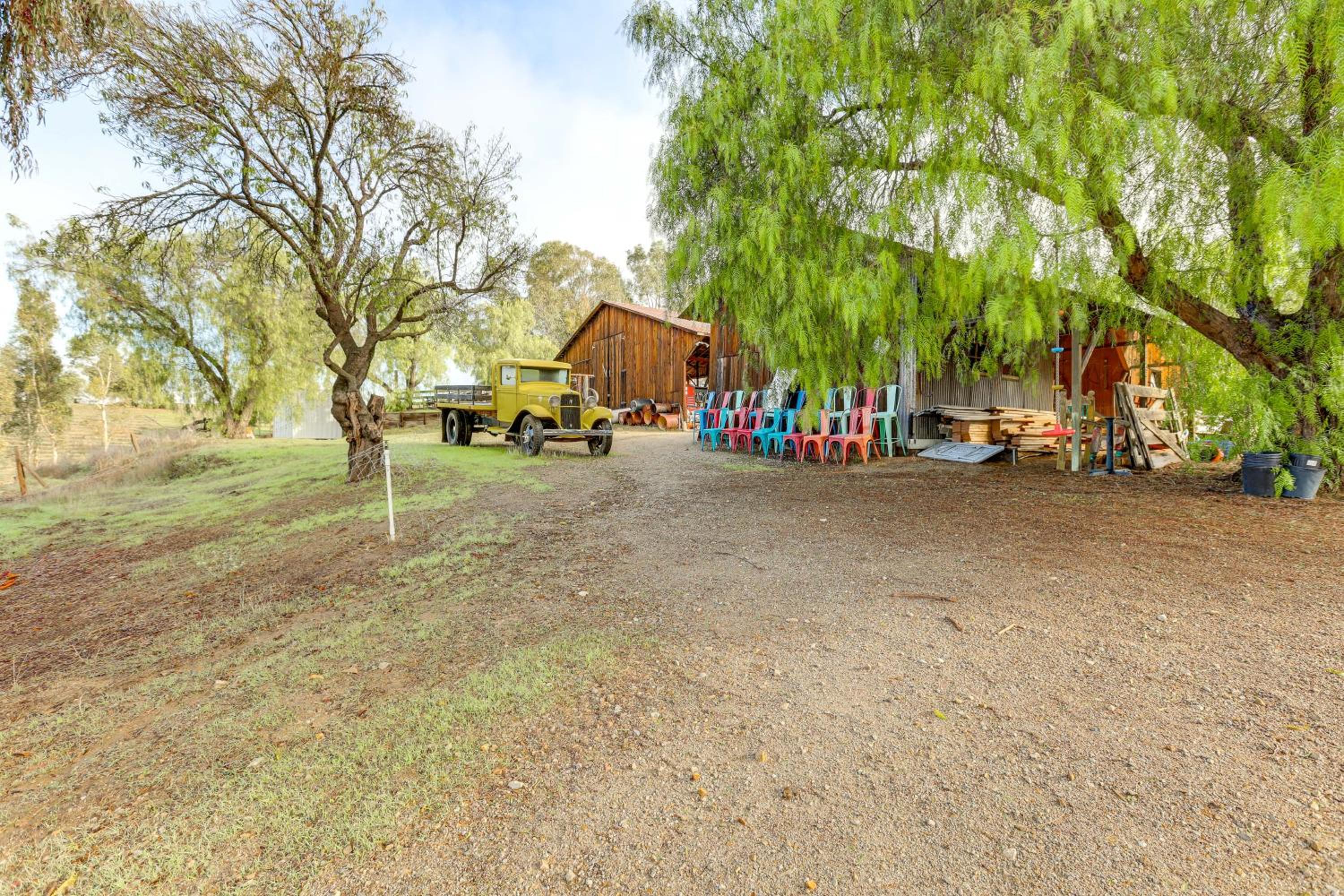20 Acres in Wine Country! Central California Oasis