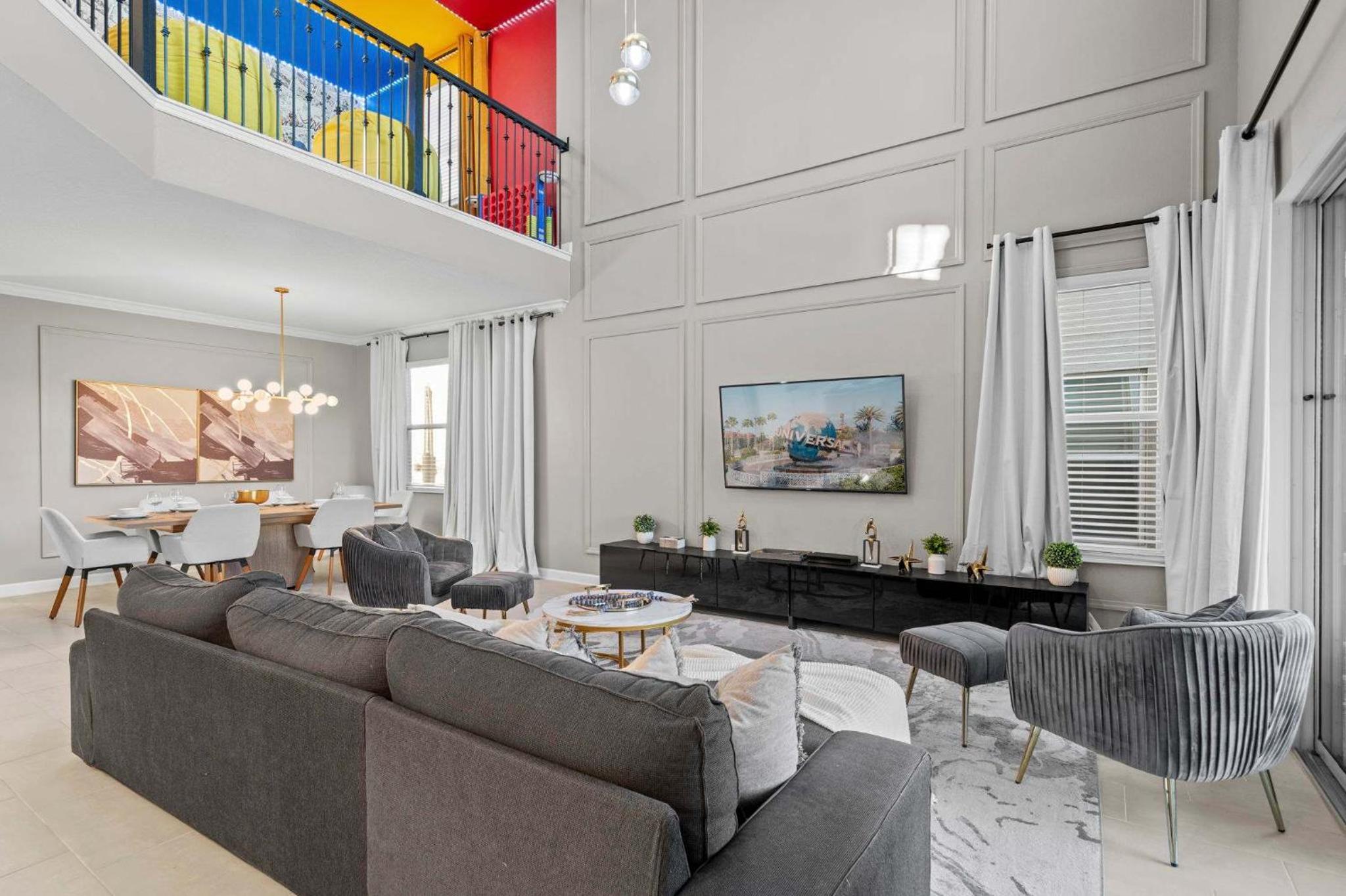 581 Epic Family Villa near Disney with Private Pool & Game Room